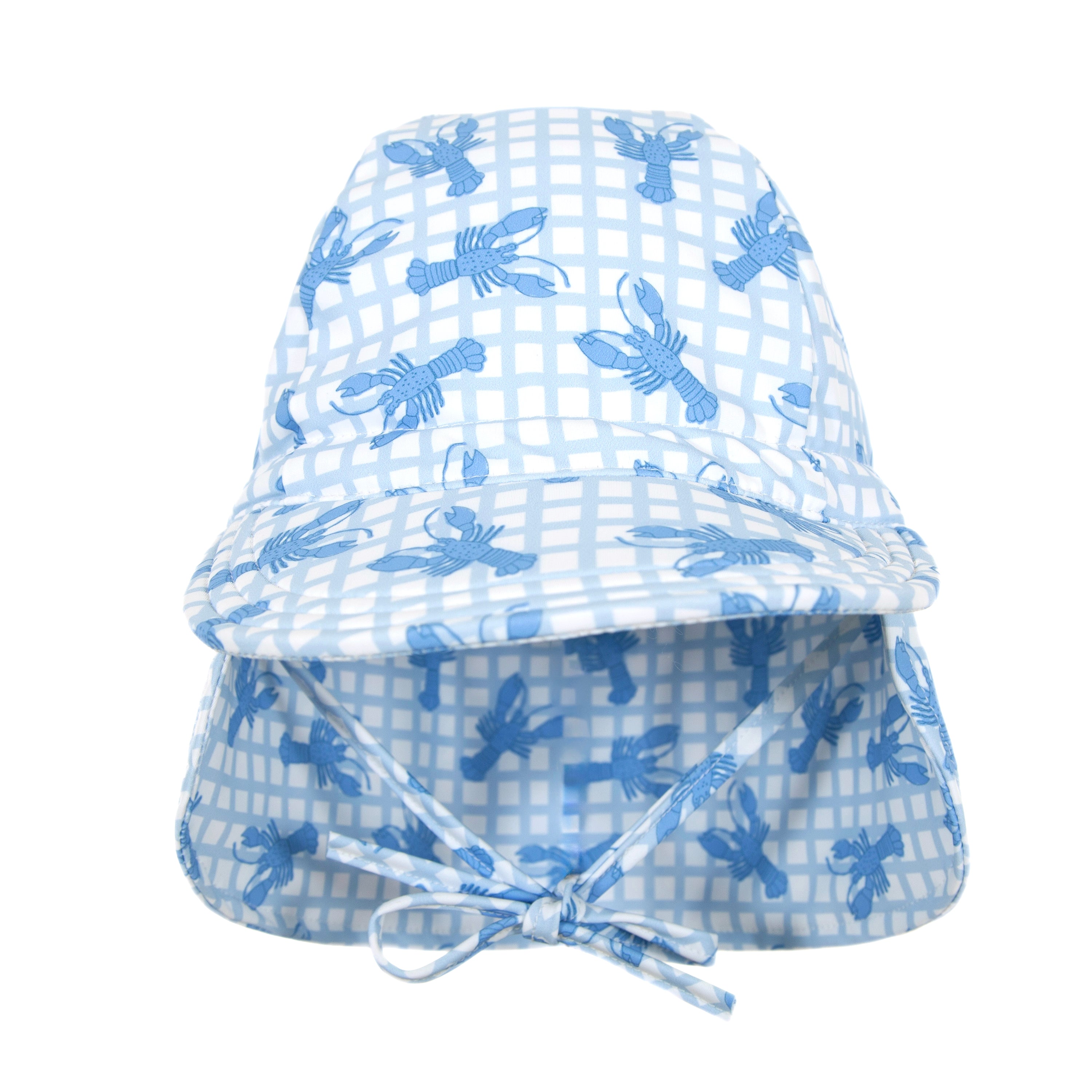 Acorn | Blue Lobsters Swim Flap Cap