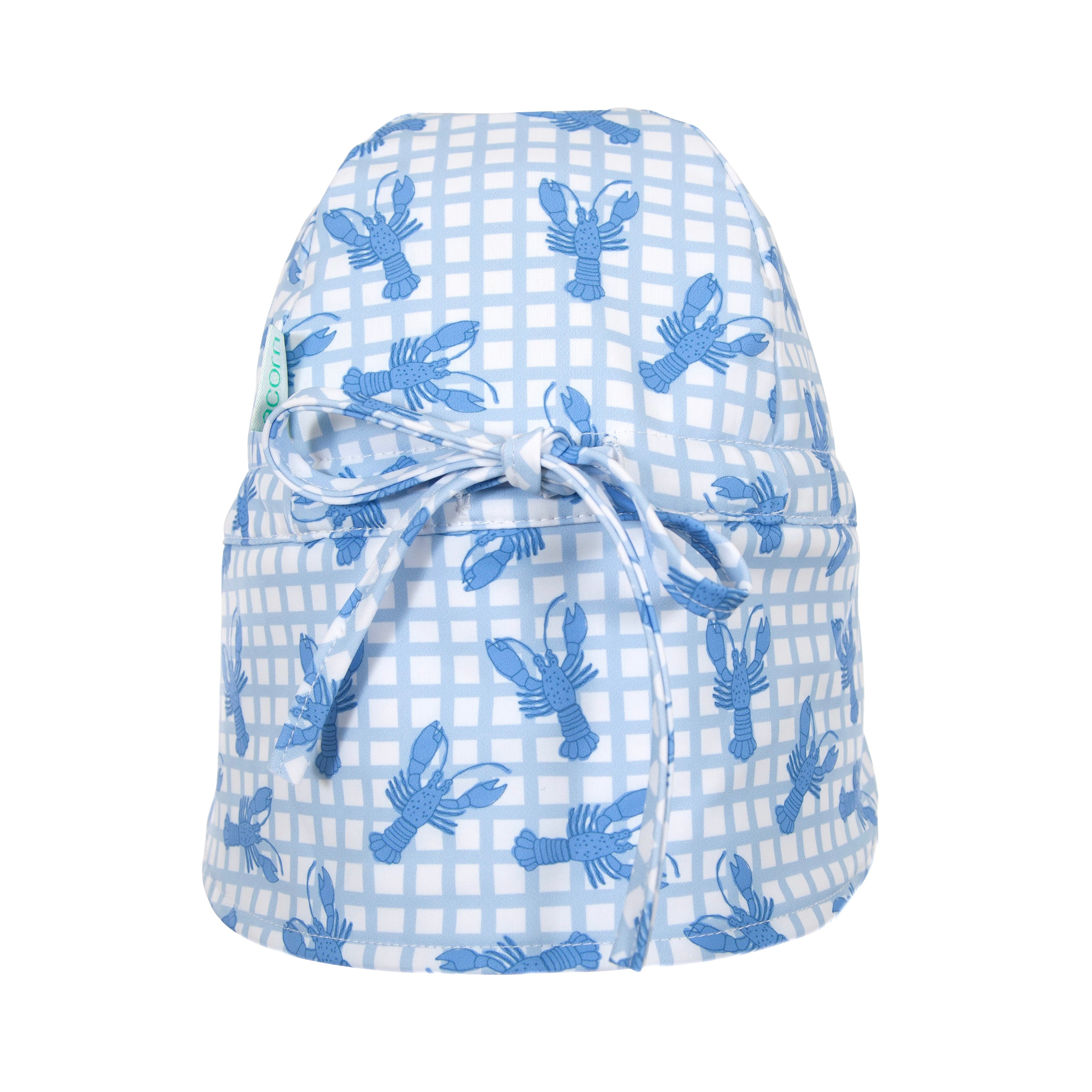 Acorn | Blue Lobsters Swim Flap Cap