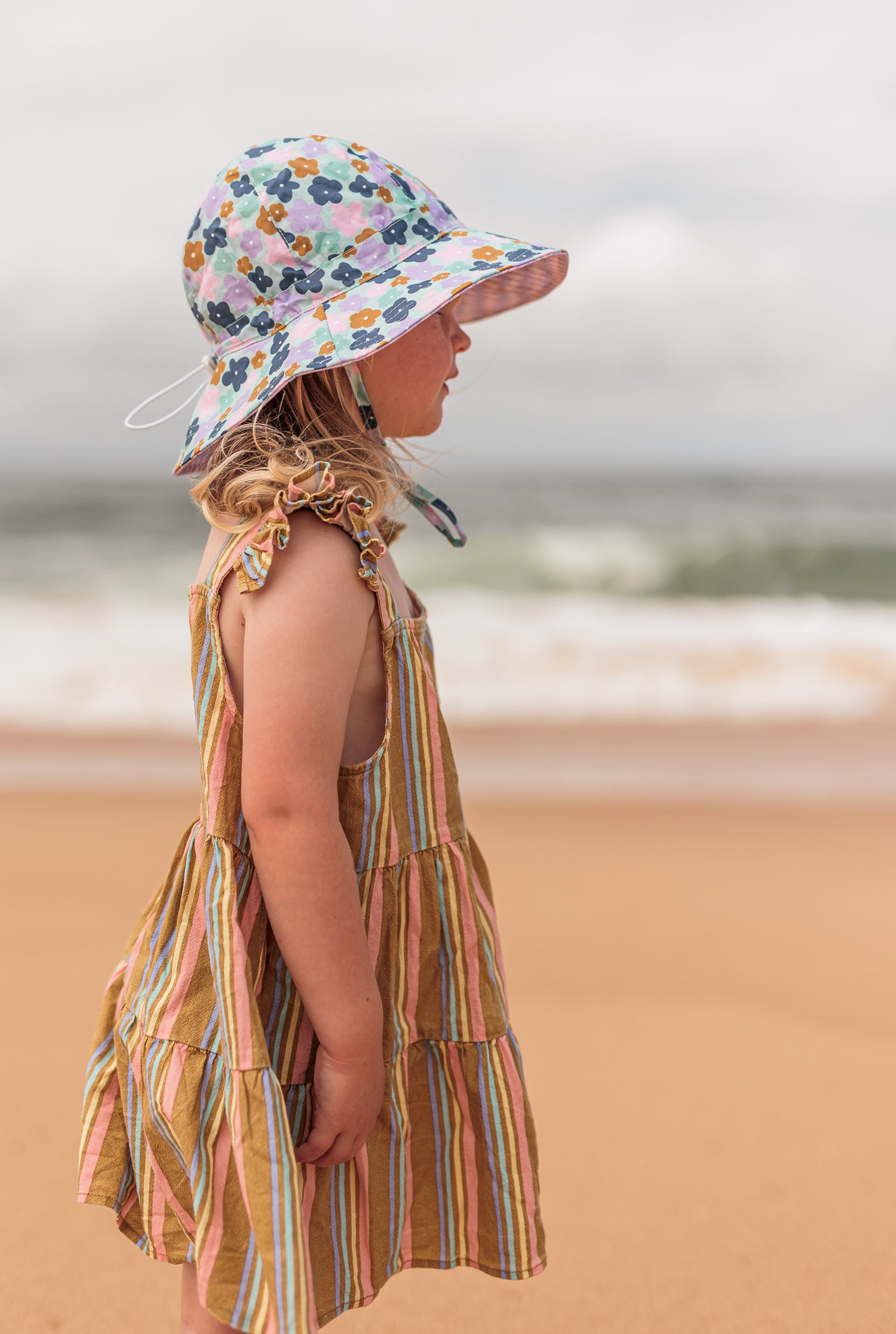 Acorn | Blooms Wide Brim Hat