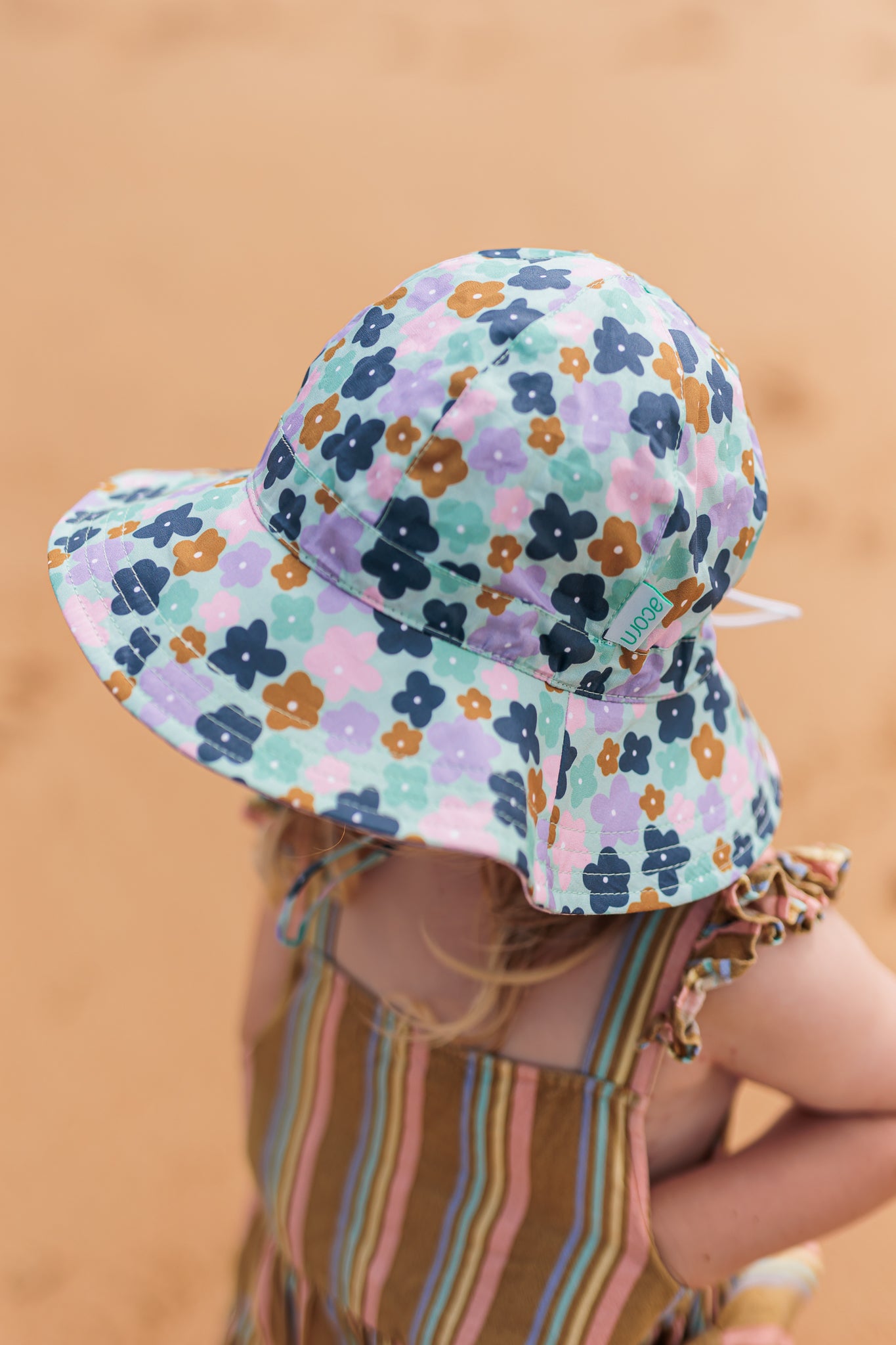 Acorn | Blooms Wide Brim Hat