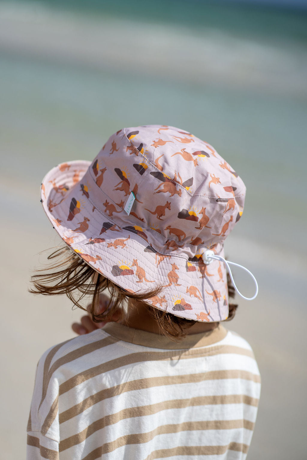 Acorn | Aussie Sunset Wide Brim Bucket Hat