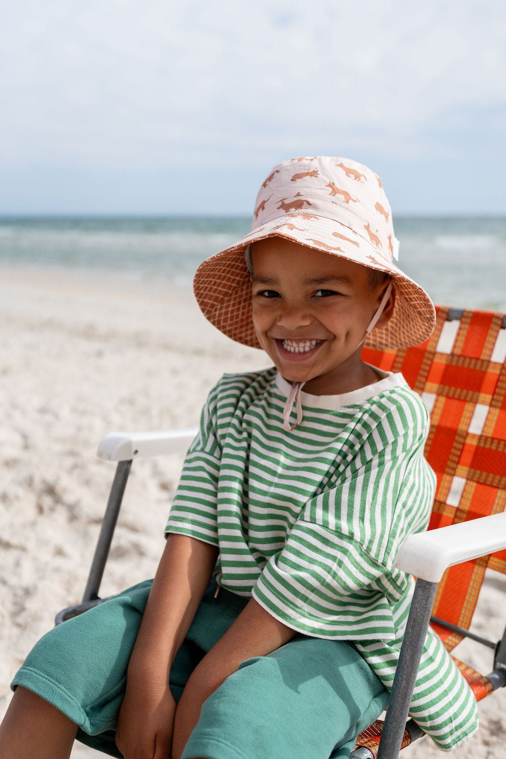 Acorn | Red Dog Wide Brim Bucket Hat