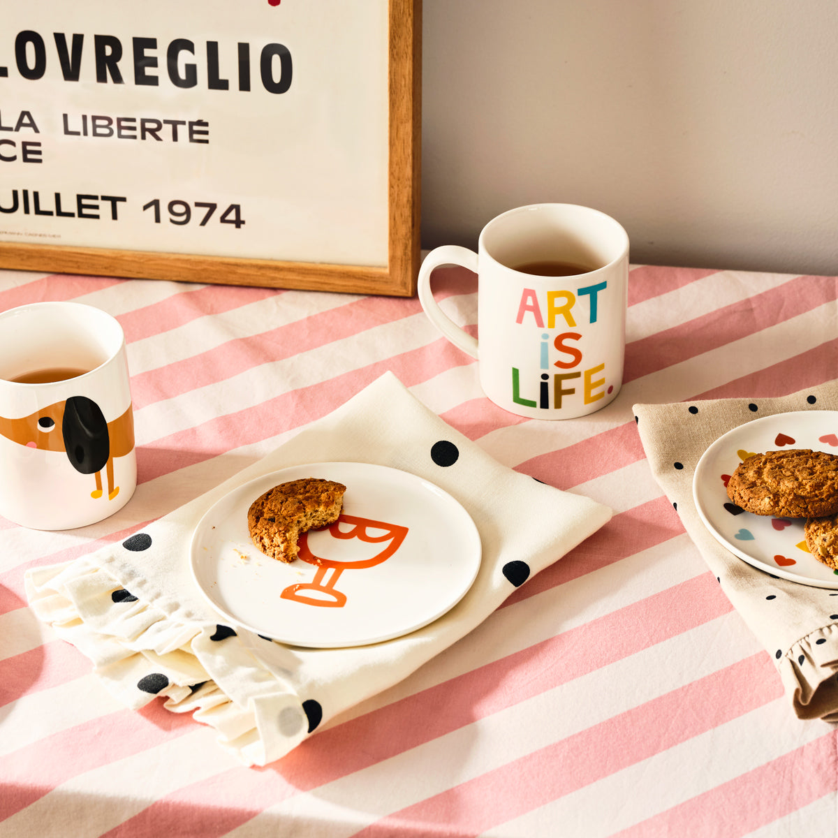 New Castle & Things | Darling Art Edition Plate Set