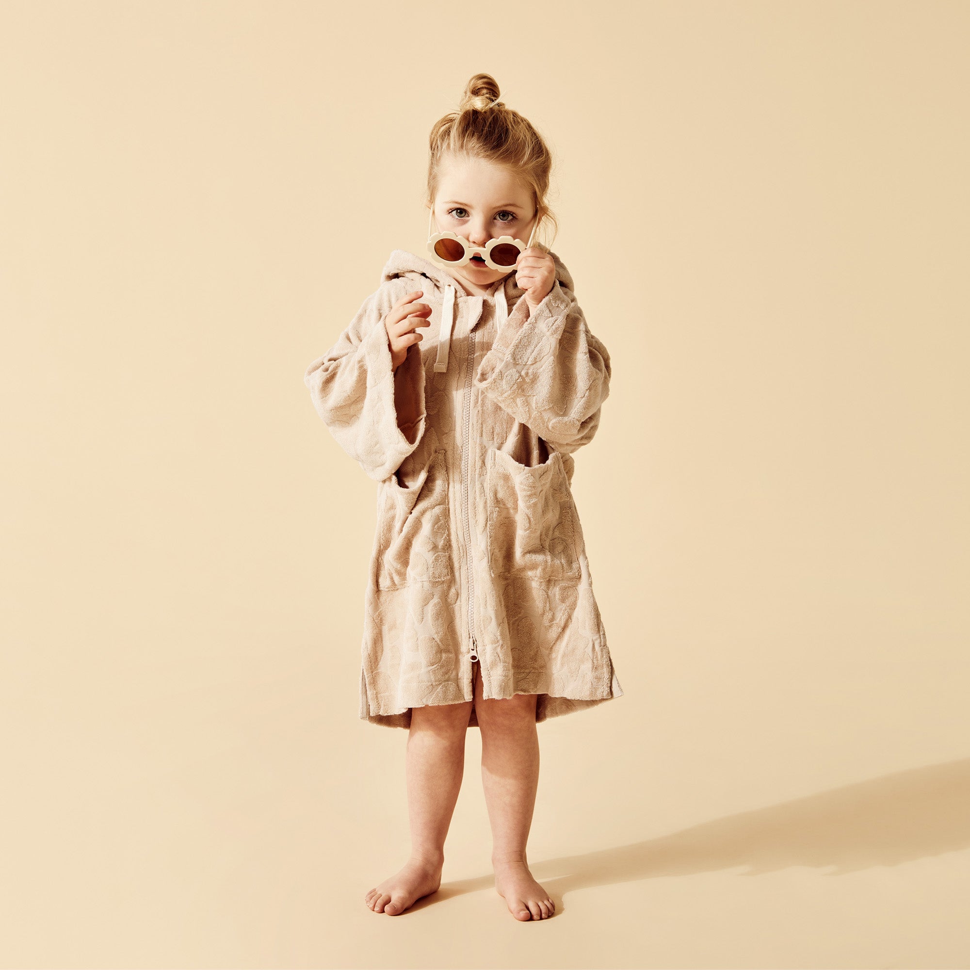 Wilson & Frenchy | Pattern Play Organic Terry Hooded Towel