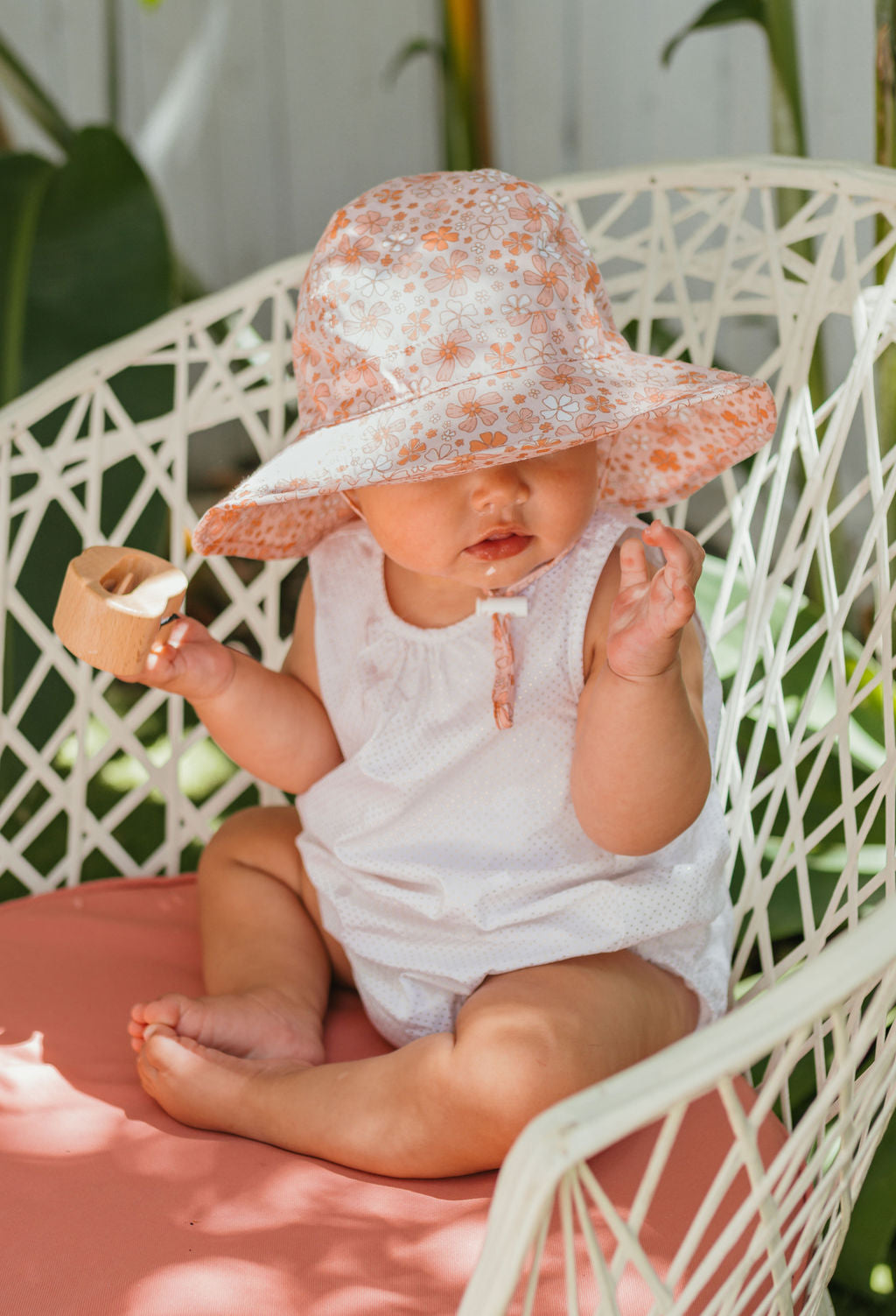Acorn BABY | Lulu Wide Brim Infant Hat