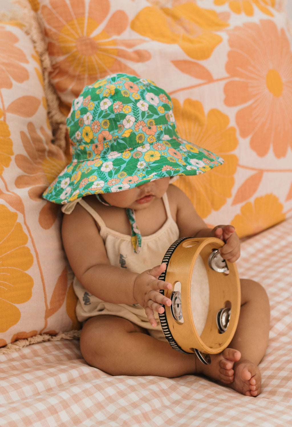 Acorn BABY | Eden Wide Brim Infant Hat