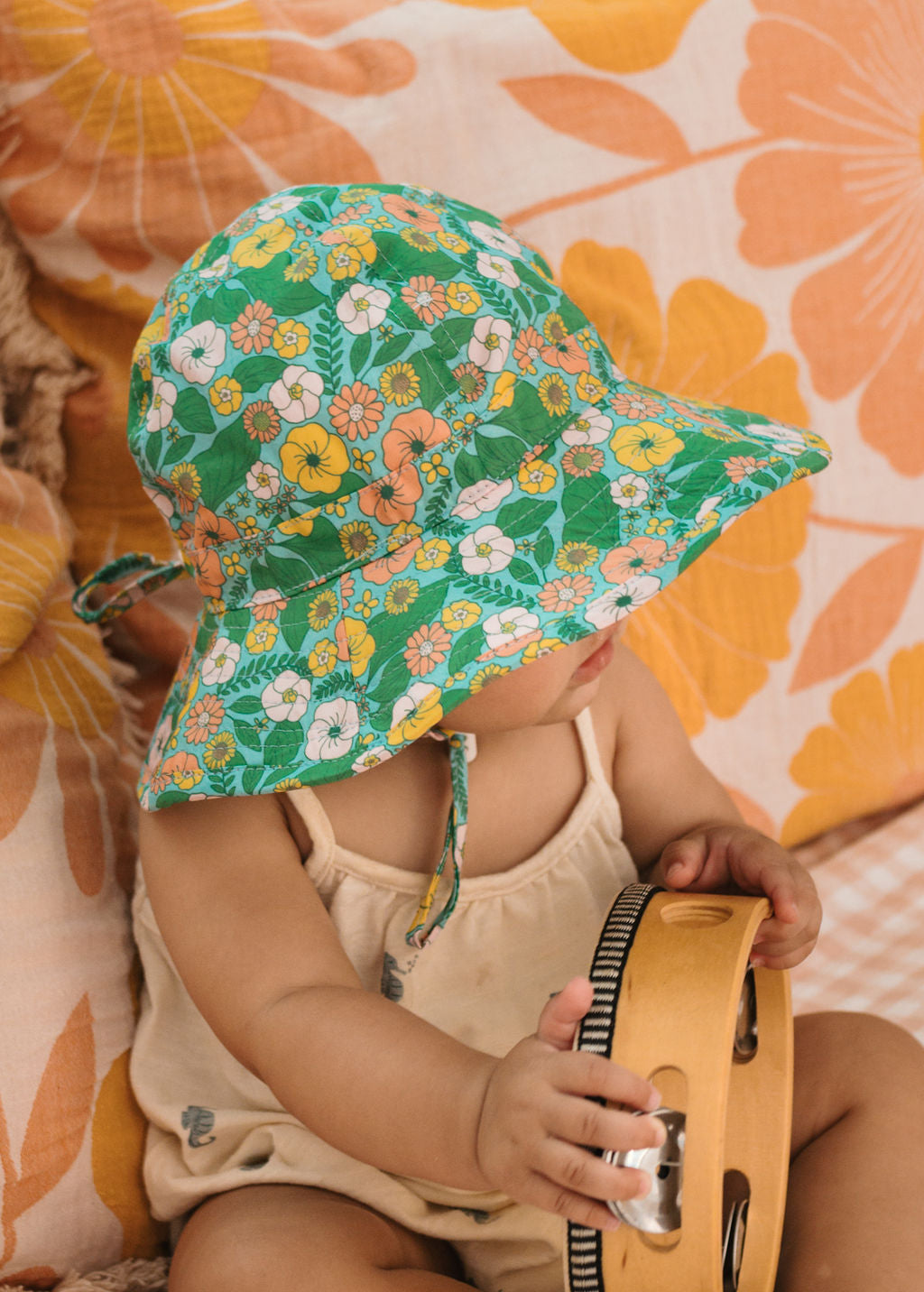 Acorn BABY | Eden Wide Brim Infant Hat