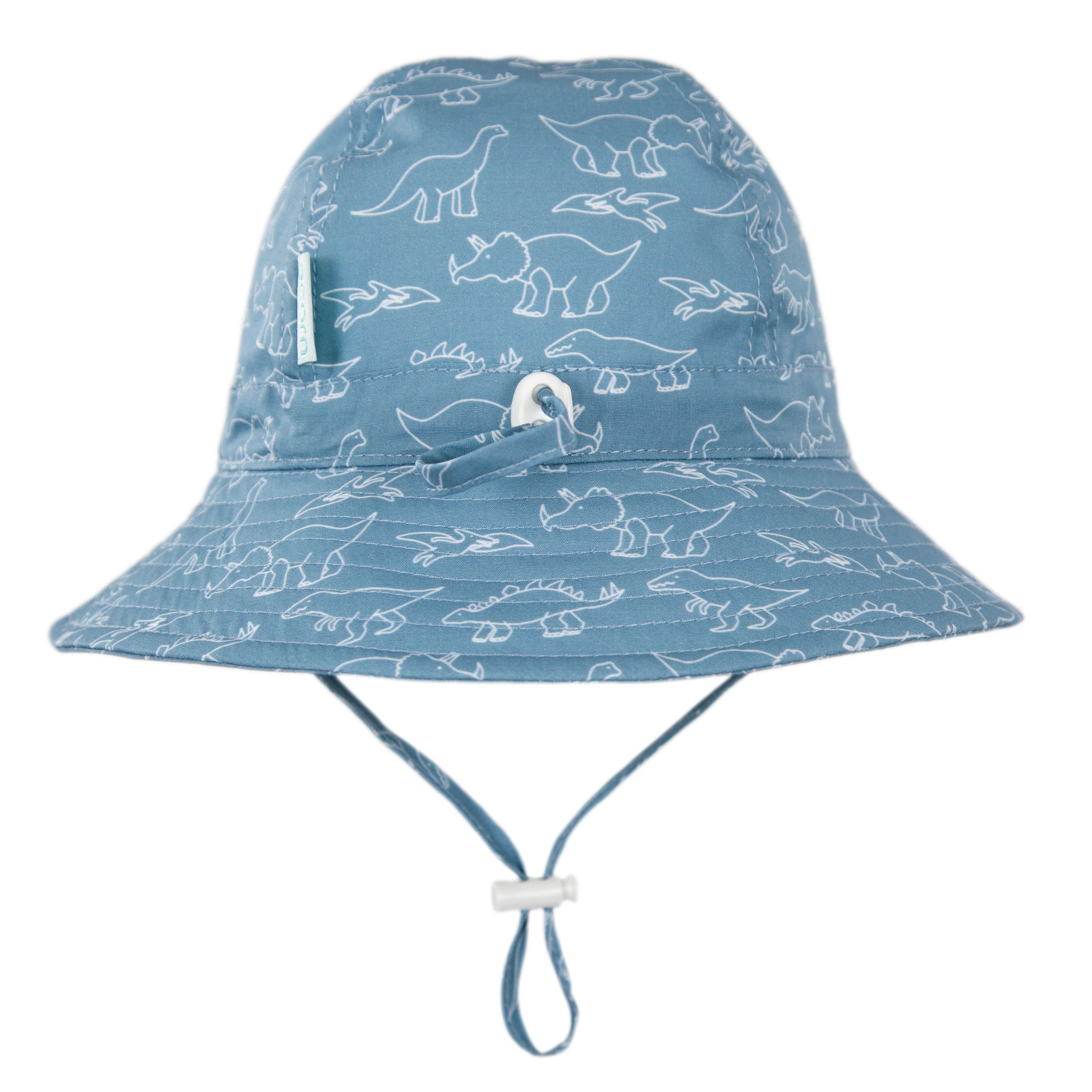 Acorn BABY | Sketch-a-Saurus Wide Brim Infant Hat
