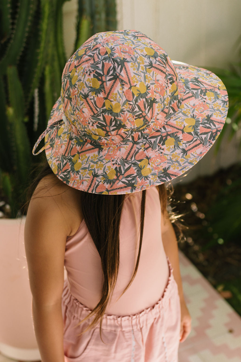 Acorn | Native Blooms Wide Brim Hat