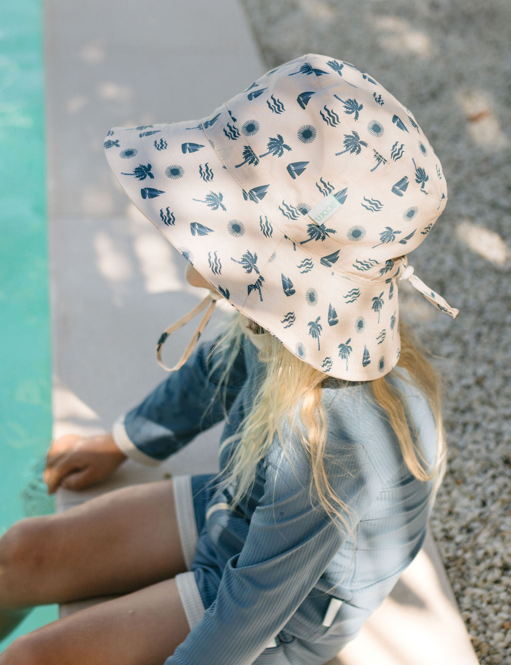 Acorn | Island Breeze Wide Brim Bucket Hat