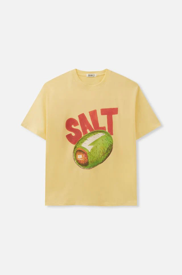 Maku | Salt Oversized Tee - Butter