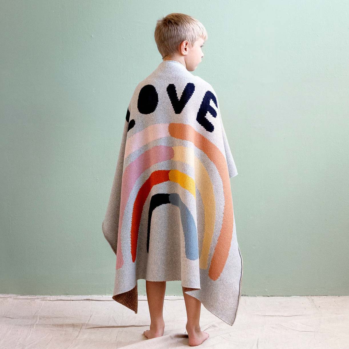 Castle & Things BABY | Little Love Rainbow Baby Throw