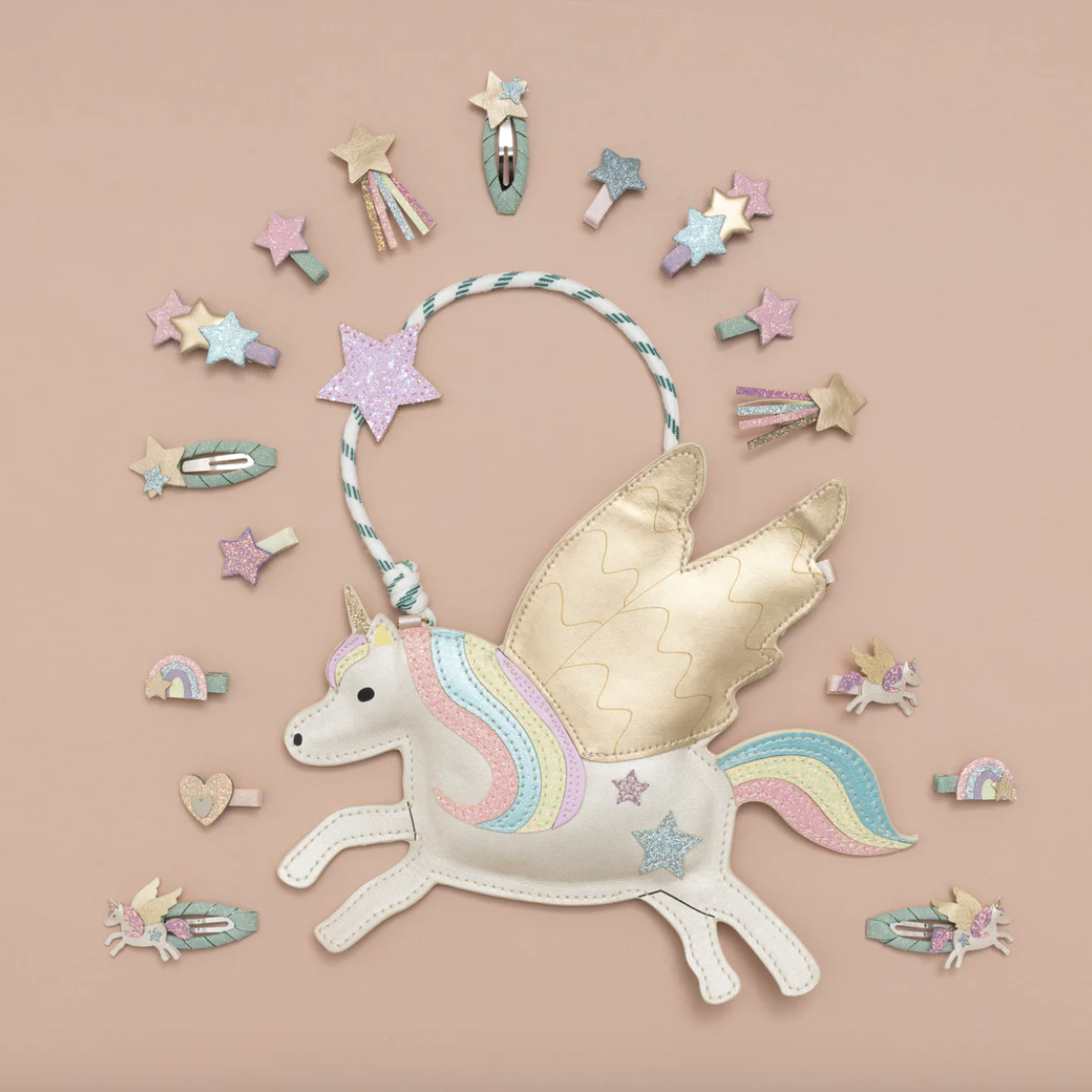 Mimi and Lula | Flying Unicorn Clip Set