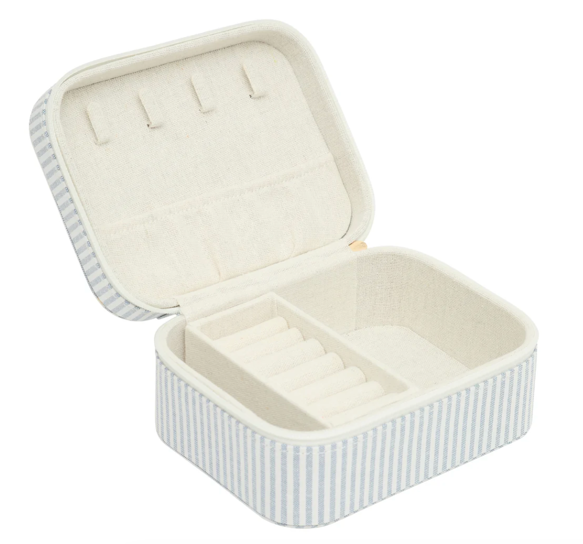 Mimi and Lula | Cherry Jewellery Box- Blue