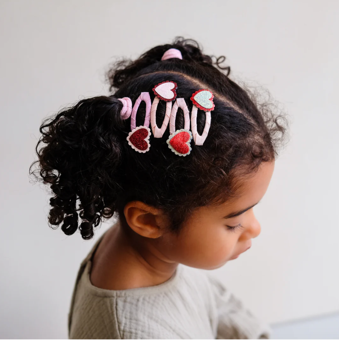 Mimi and Lula | Scallop Heart Clic Clacs