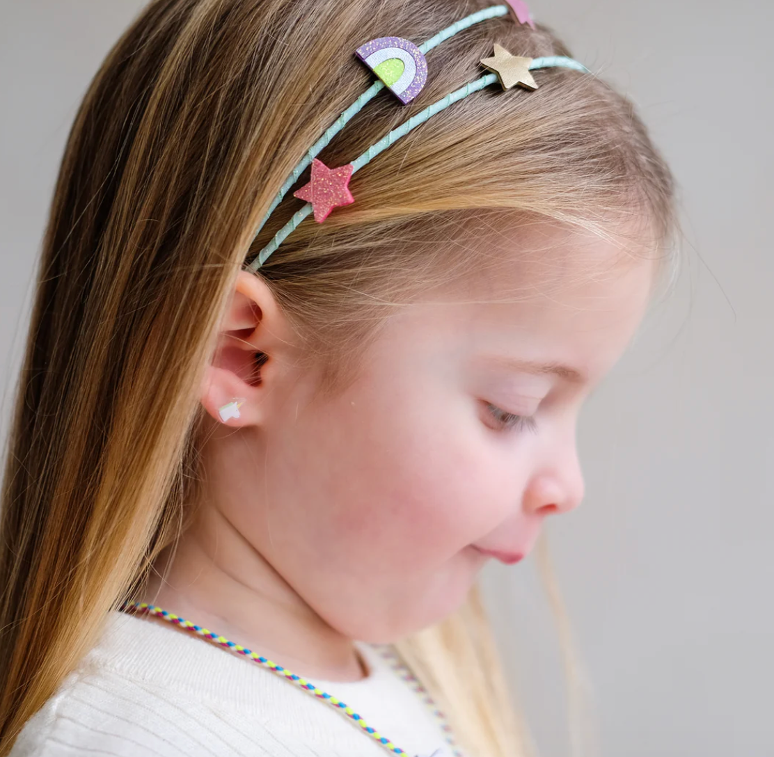Mimi and Lula | Unicorn Stick On Earrings