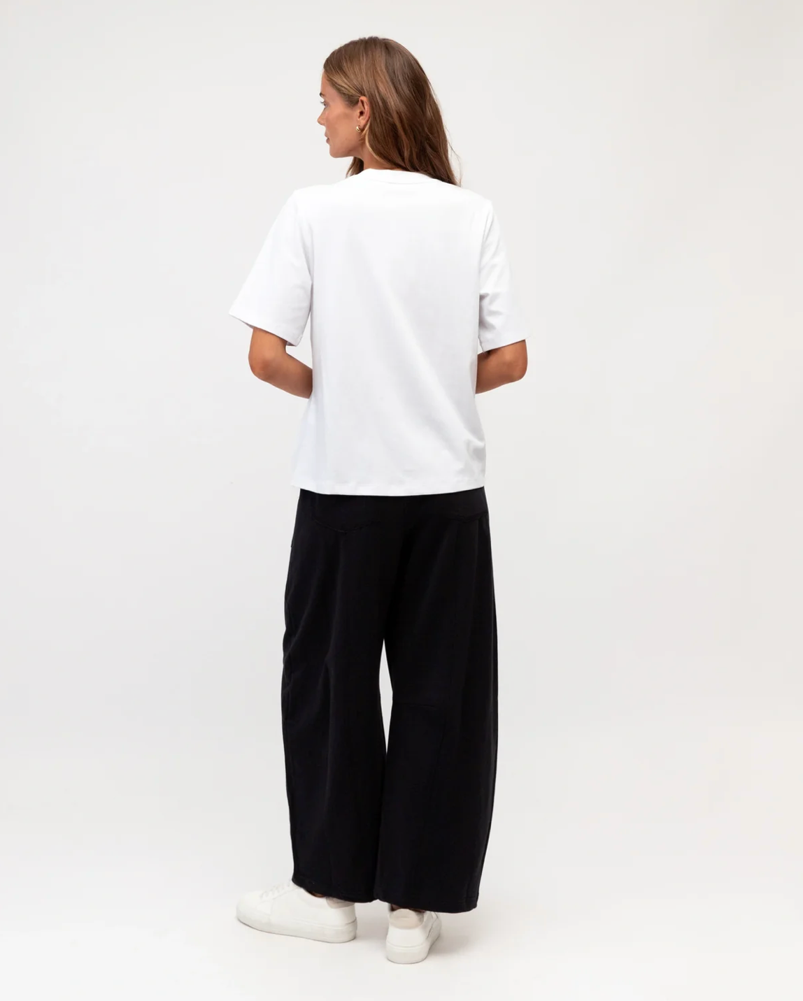 Label of Love | Barrel Leg Trackpant- Navy