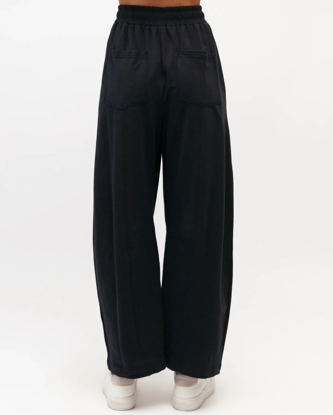 Label of Love | Barrel Leg Trackpant- Navy