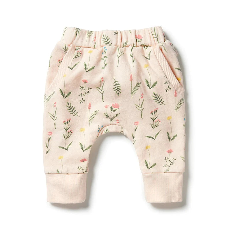 Wilson & Frenchy | Wild Flower organic terry slouch pant