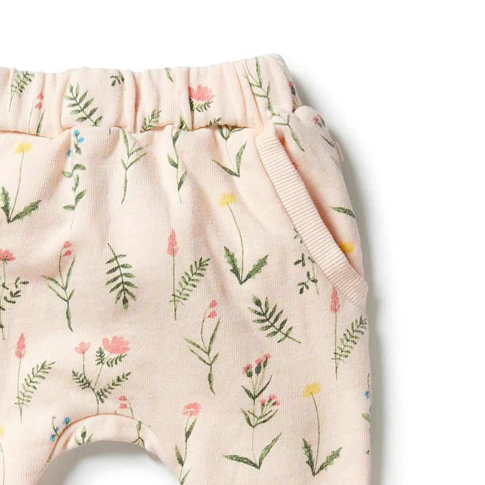Wilson & Frenchy | Wild Flower organic terry slouch pant
