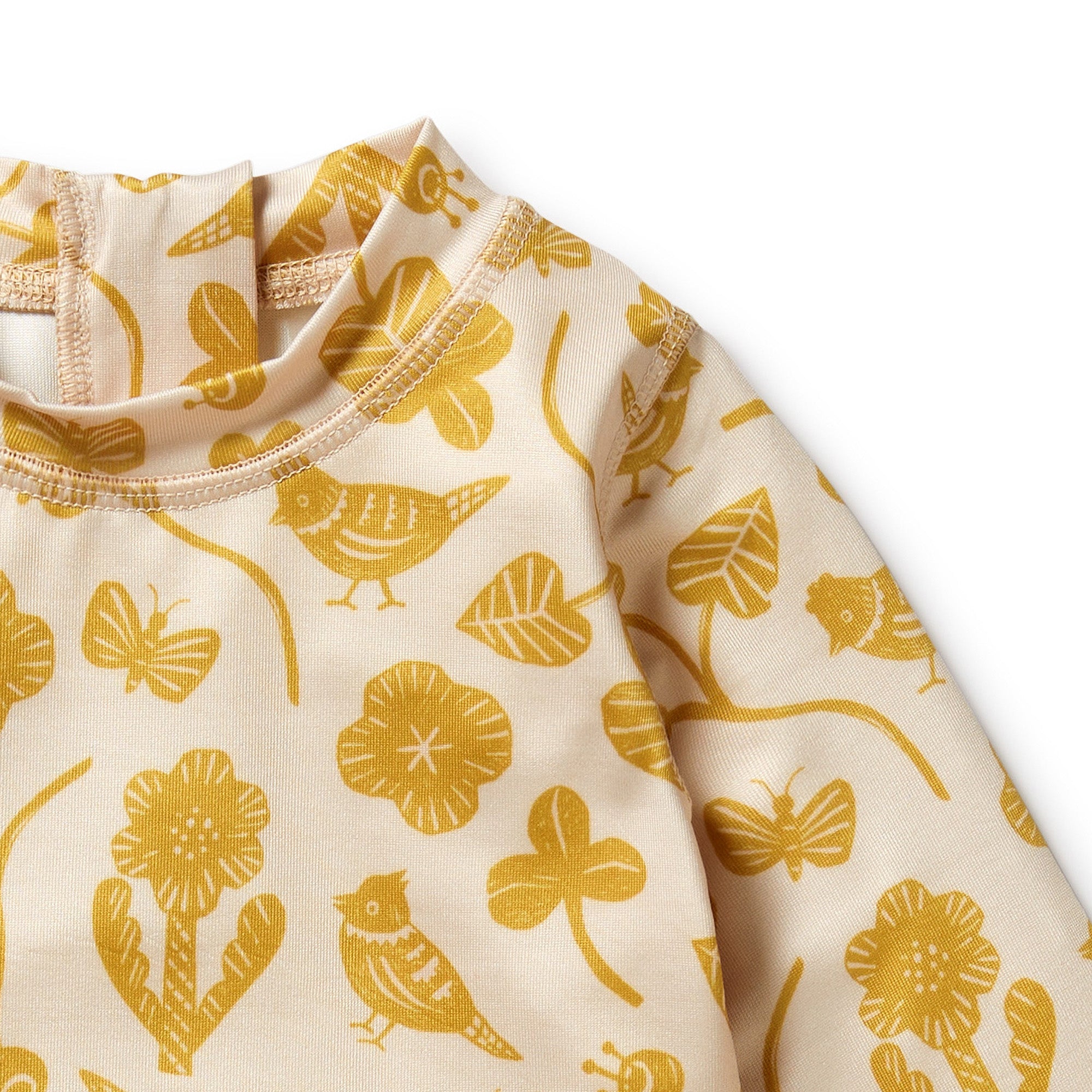 Wilson & Frenchy | Goldie Floral Cutwork Rashie Swimset
