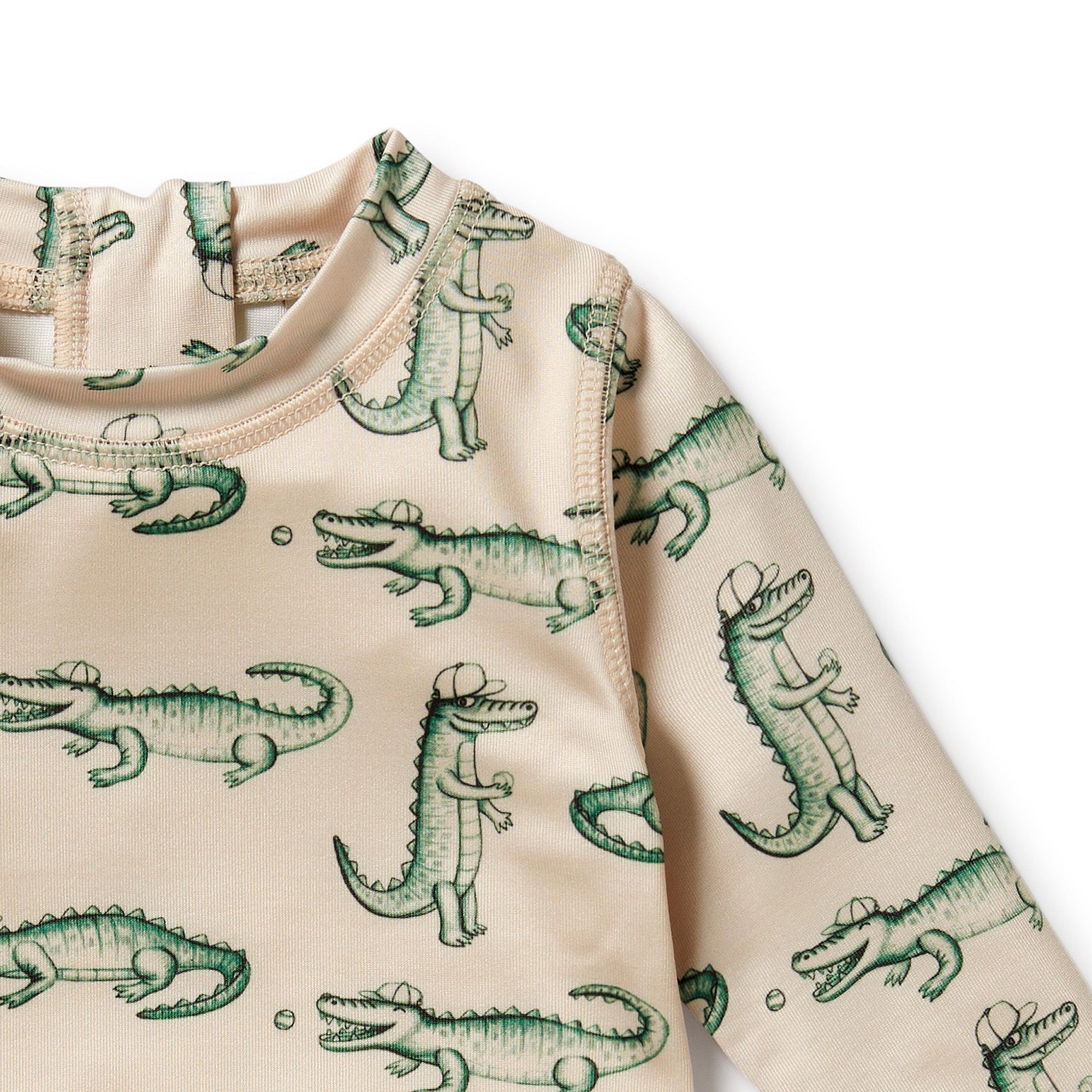Wilson & Frenchy | Little Croc Rashie Swim Set