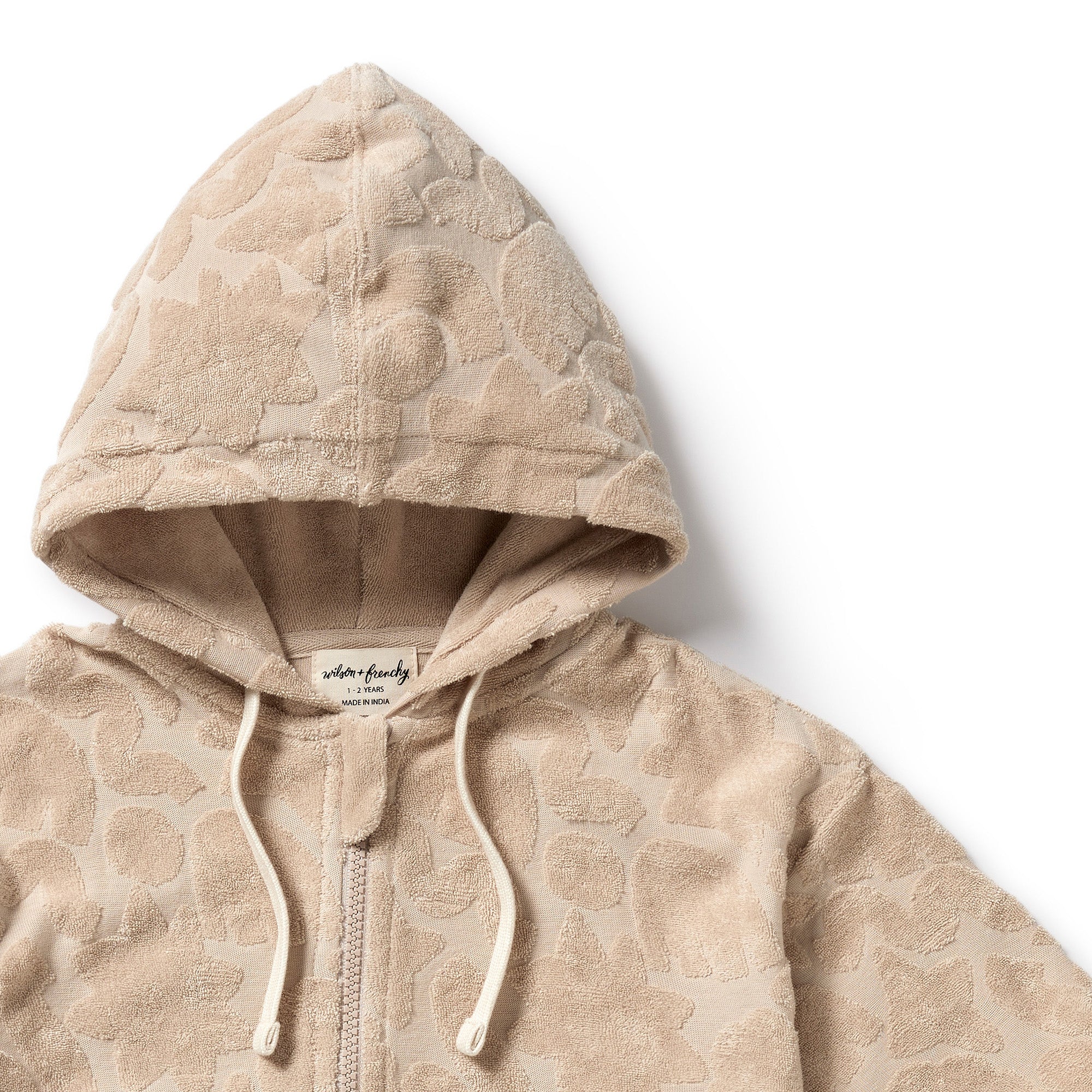 Wilson & Frenchy | Pattern Play Organic Terry Hooded Towel