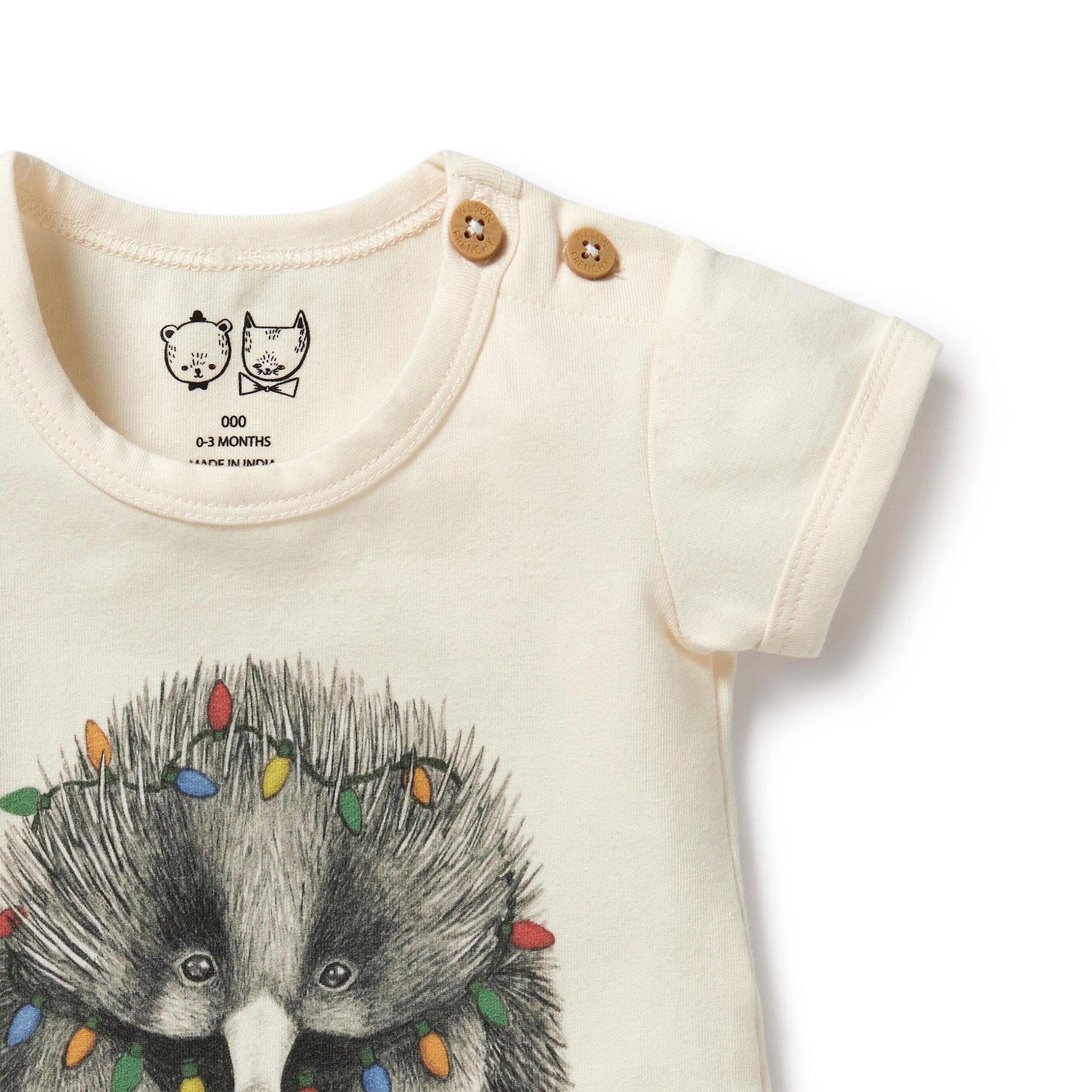 Wilson & Frenchy | Puggle Organic Christmas Bodysuit