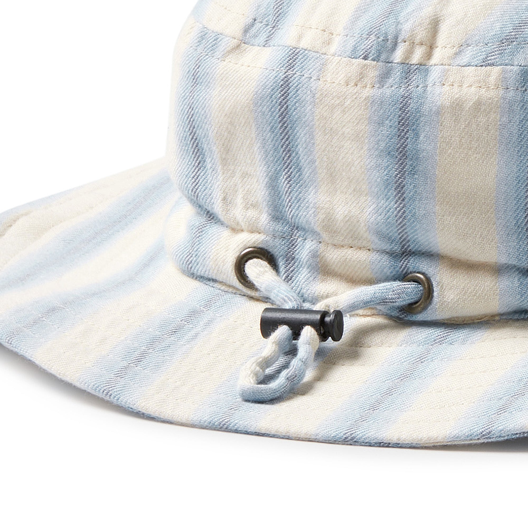 Wilson & Frenchy | Deep Blue Stripe Organic Sun Hat