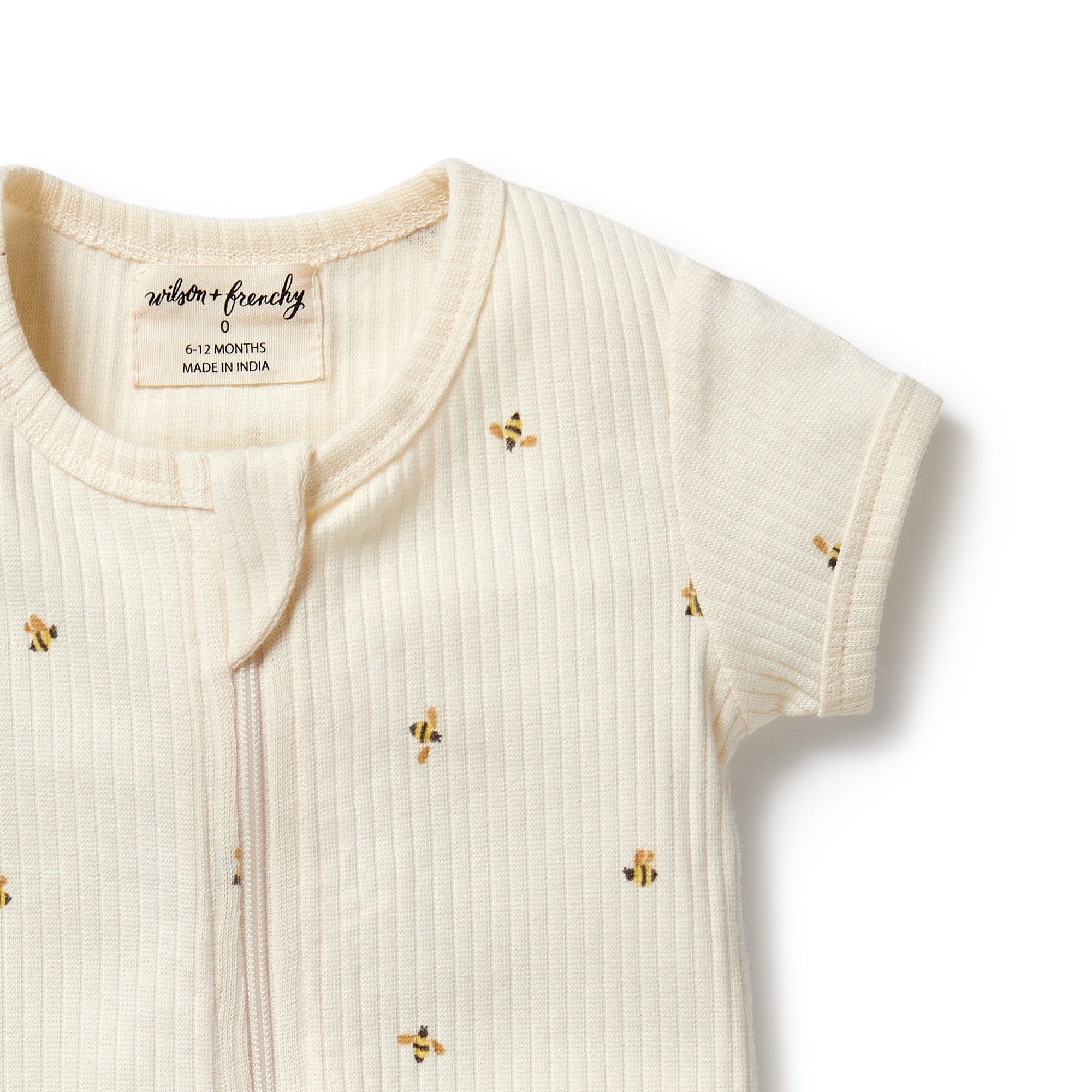 Wilson & Frenchy | Bee Mine Organic Boyleg Zipsuit