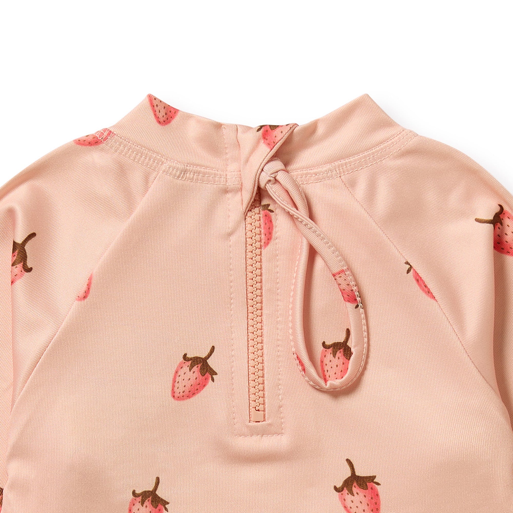 Wilson & Frenchy | Strawberry Kisses Cutwork Rashie Swimset