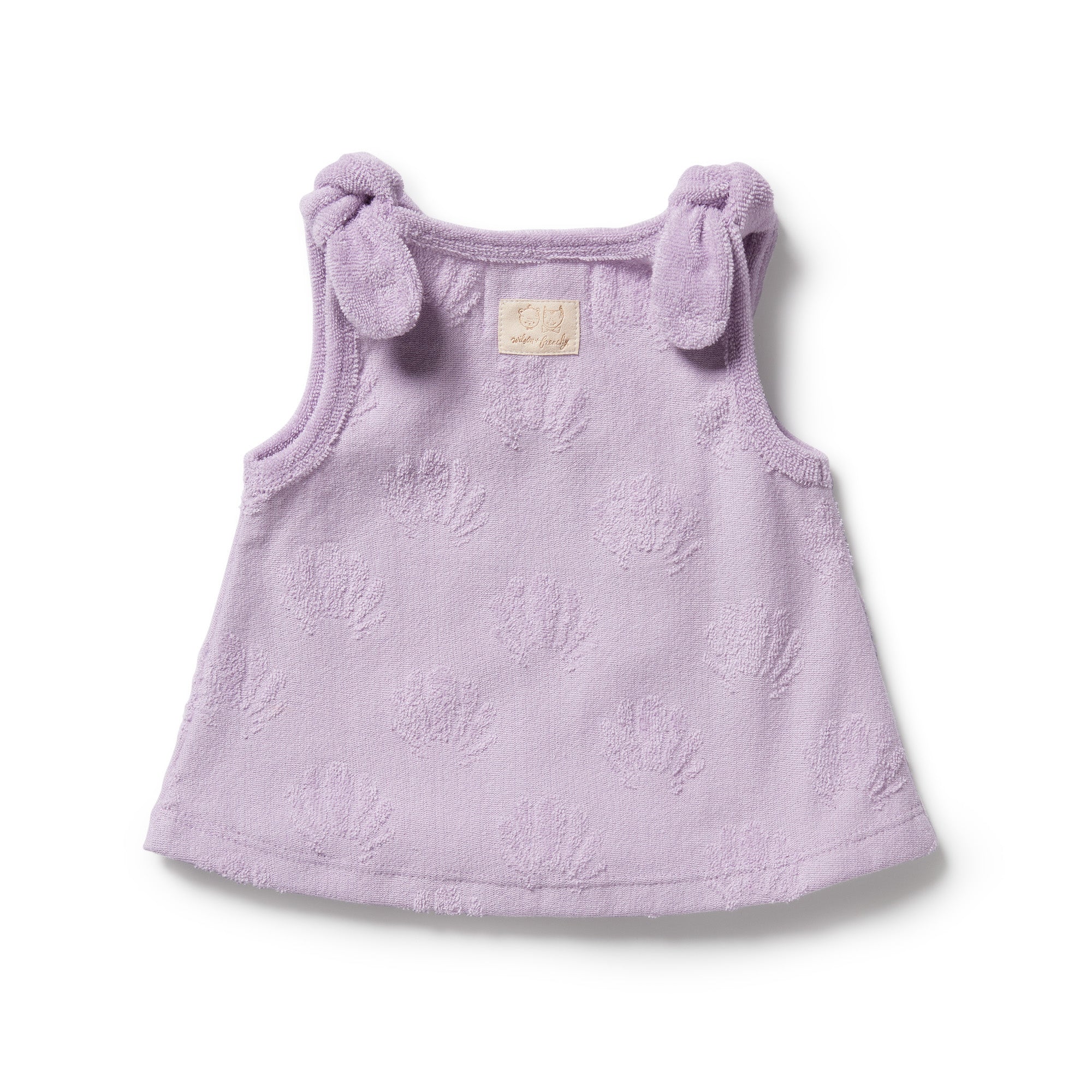 Wilson & Frenchy | Lavender Shells Organic Terry Singlet