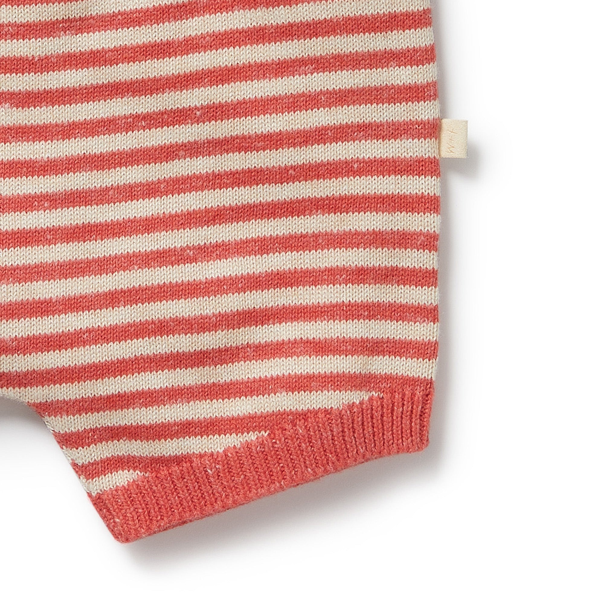 Wilson & Frenchy | Strawberry Swirl Organic Knitted Stripe Set