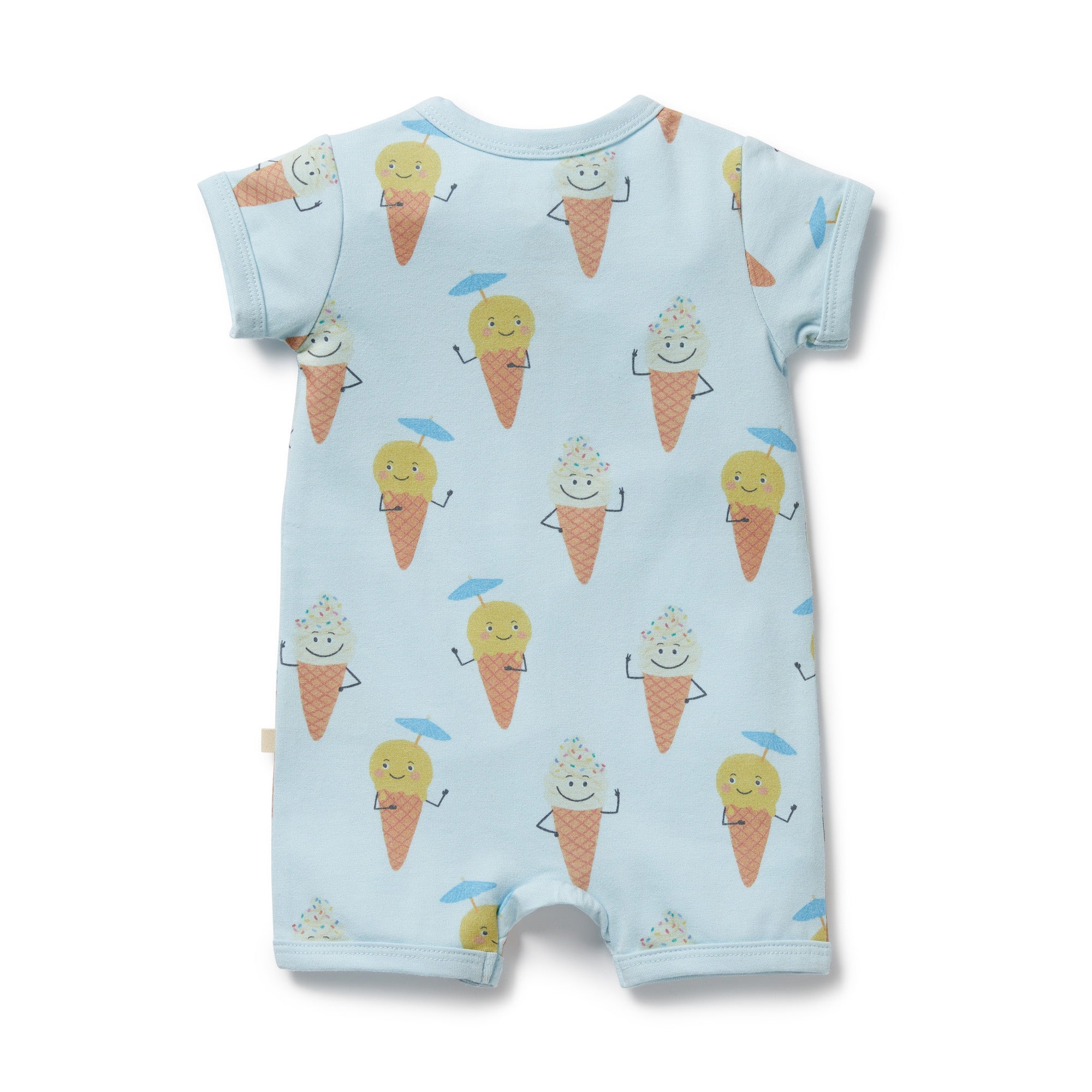 Wilson & Frenchy | Frosty Friends Organic Boyleg Zipsuit
