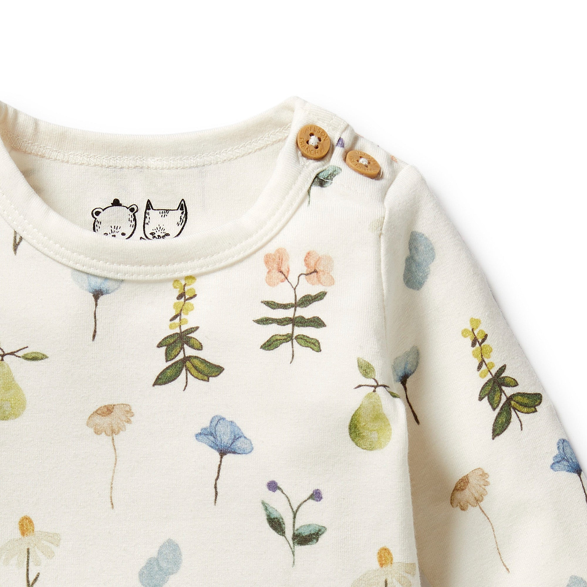 Wilson & Frenchy | Petit Garden organic bodysuit