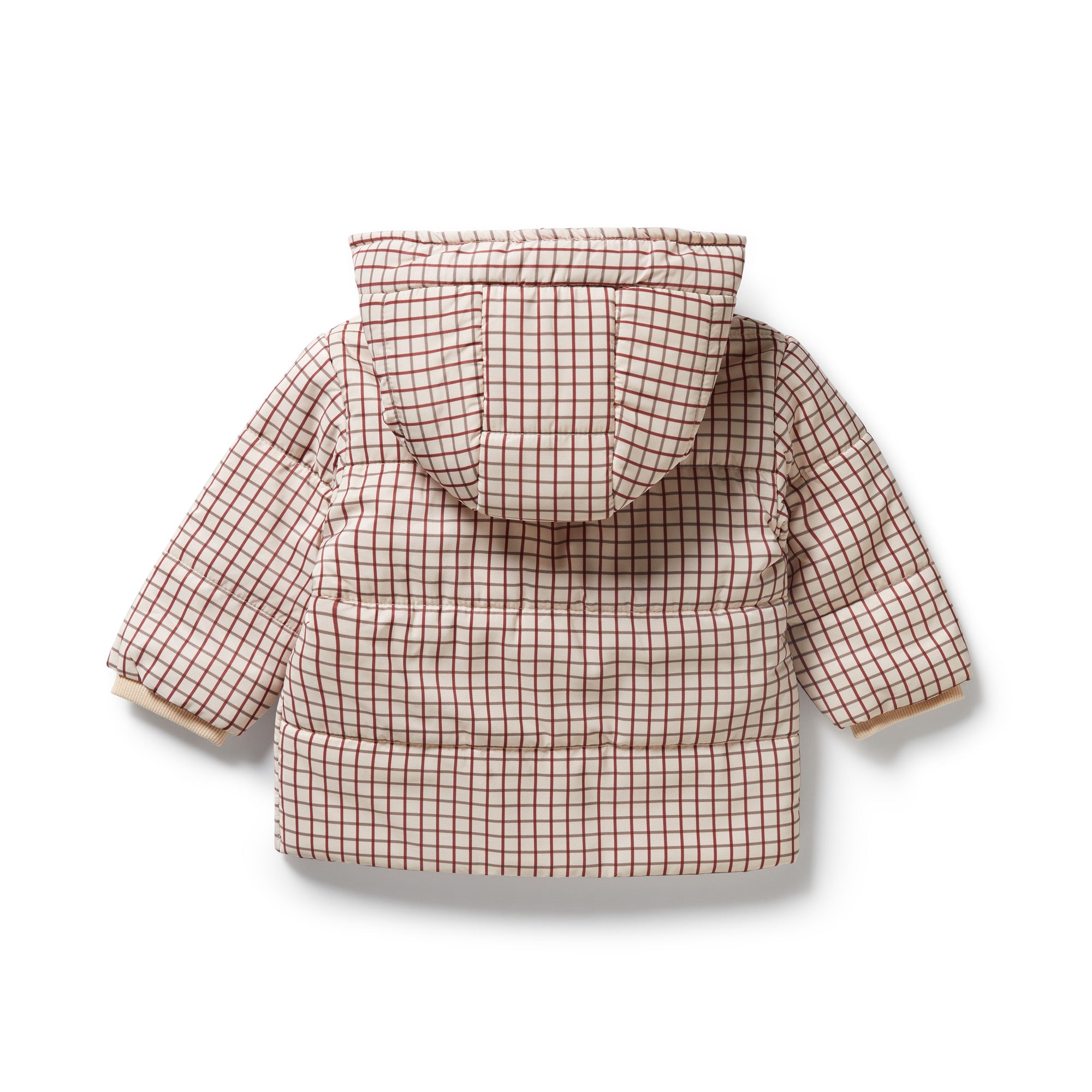 Wilson & Frenchy | Amber Check Puffer Jacket