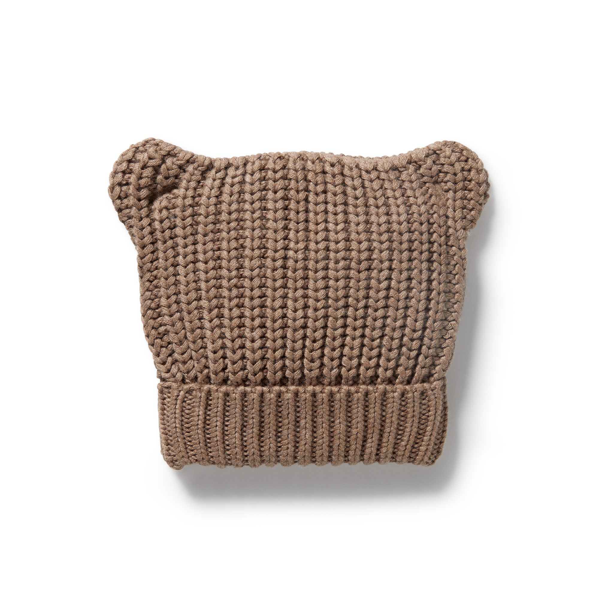 Wilson & Frenchy | Coco Speckle Organic Knitted Bear Hat