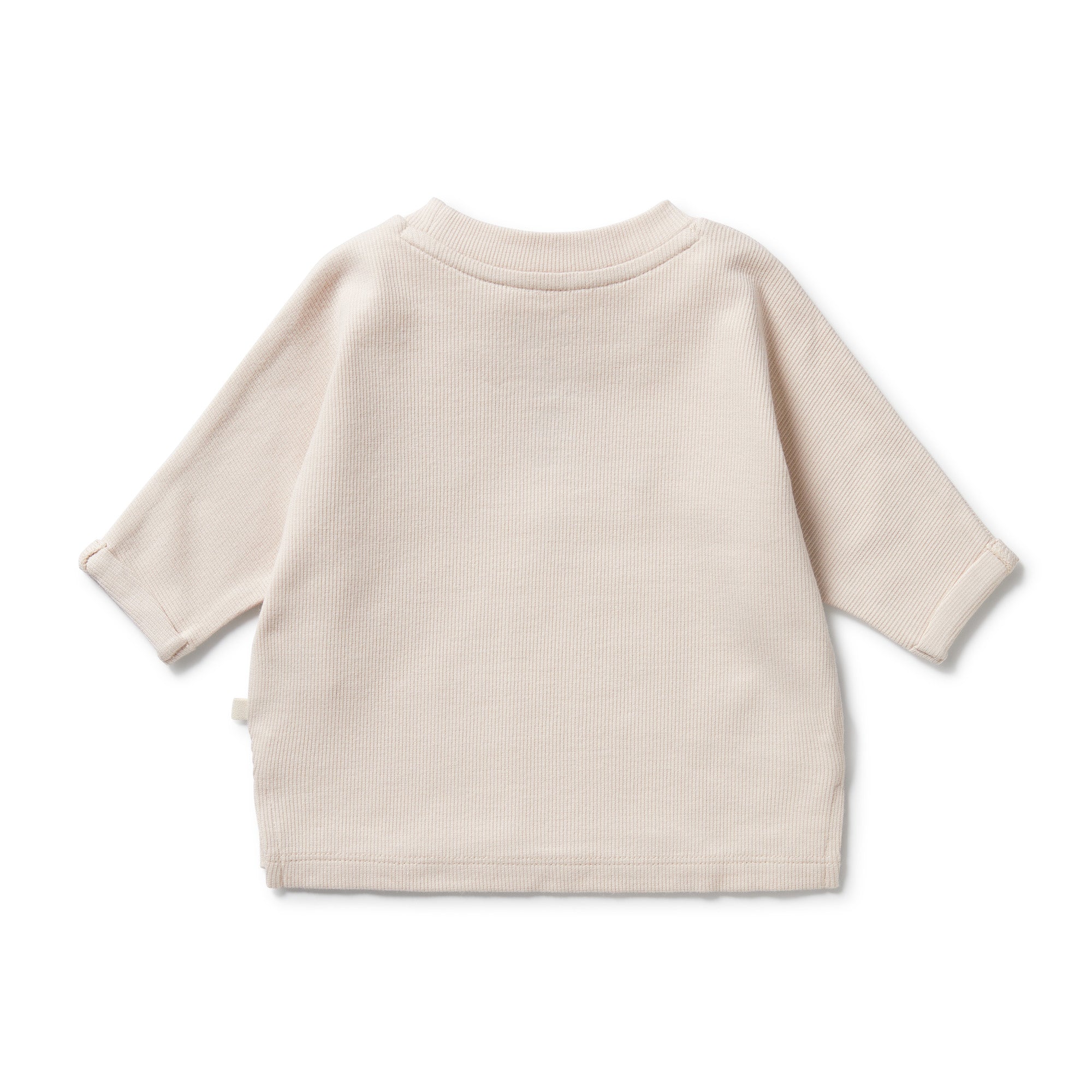 Wilson & Frenchy | Dusty Rose Organic Rib Long Sleeved Top