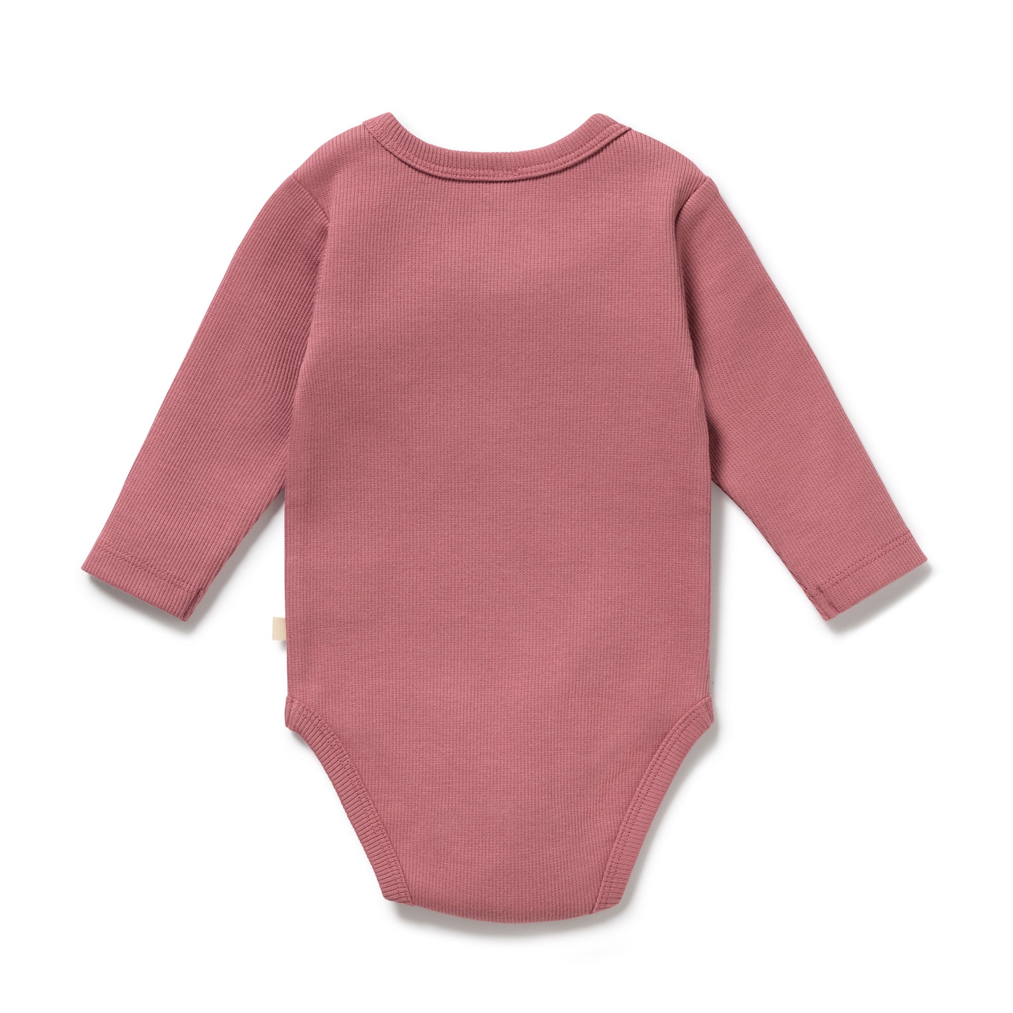 Wilson & Frenchy | Plum Organic Rib Long Sleeved Bodysuit