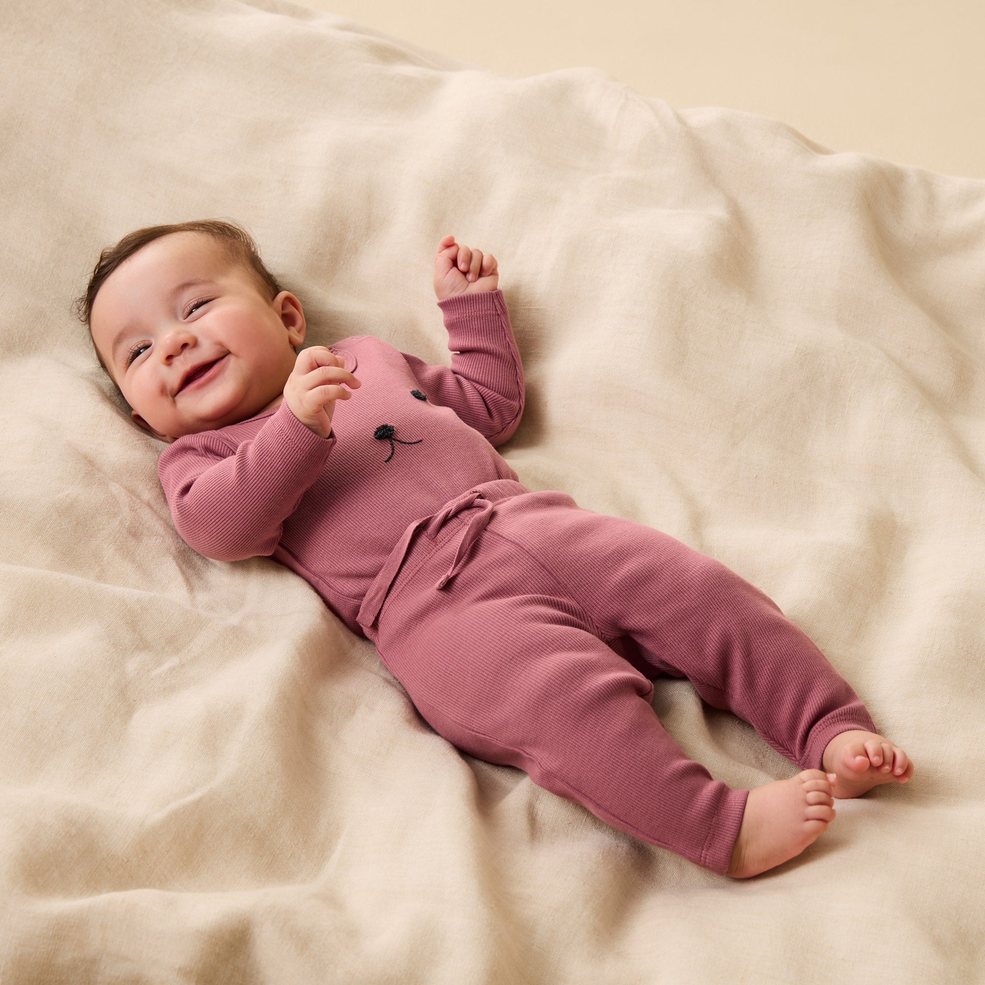 Wilson & Frenchy | Plum Organic Rib Legging