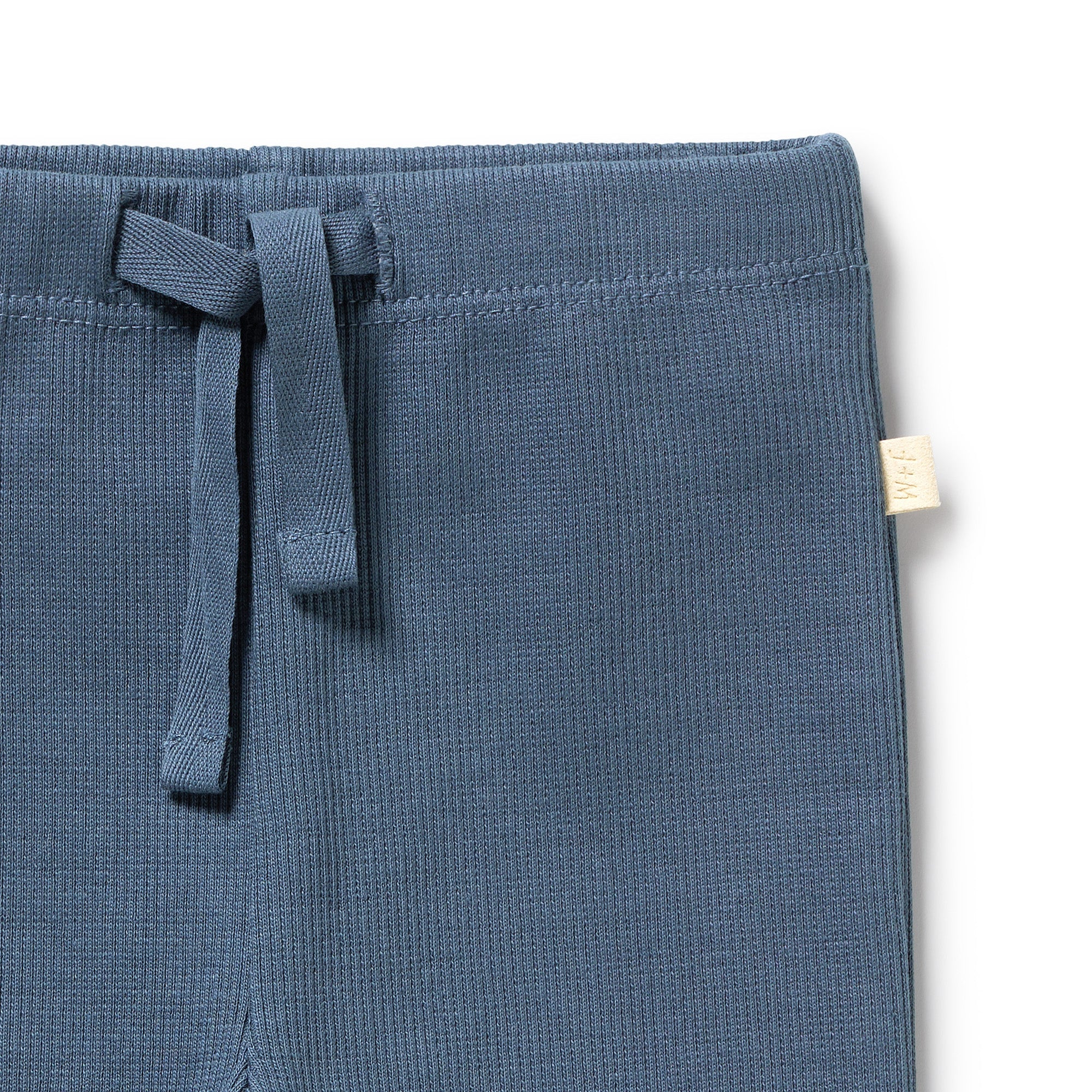 Wilson & Frenchy | Twilight Blue Organic Rib Legging