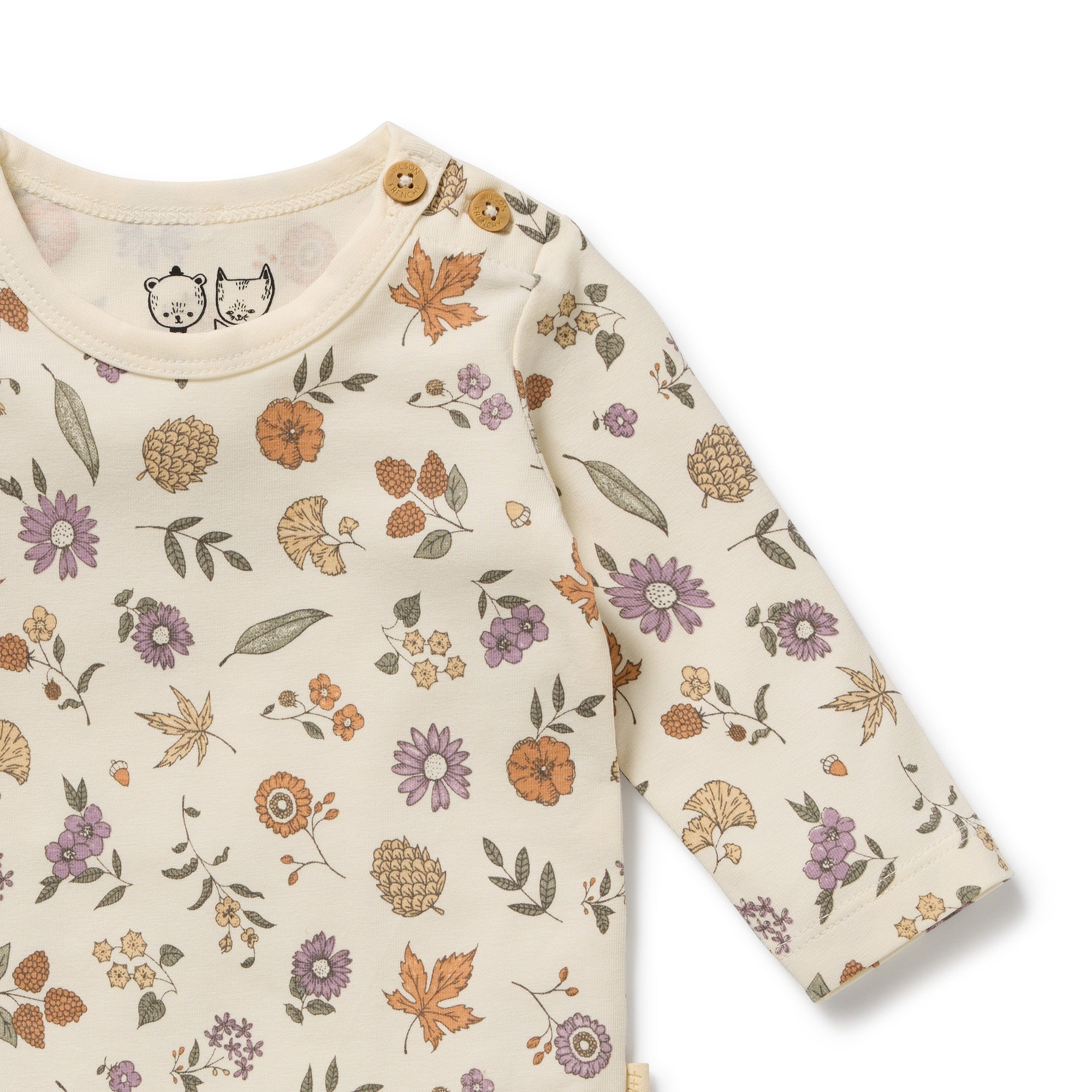 Wilson & Frenchy | Maple Glow Organic Bodysuit