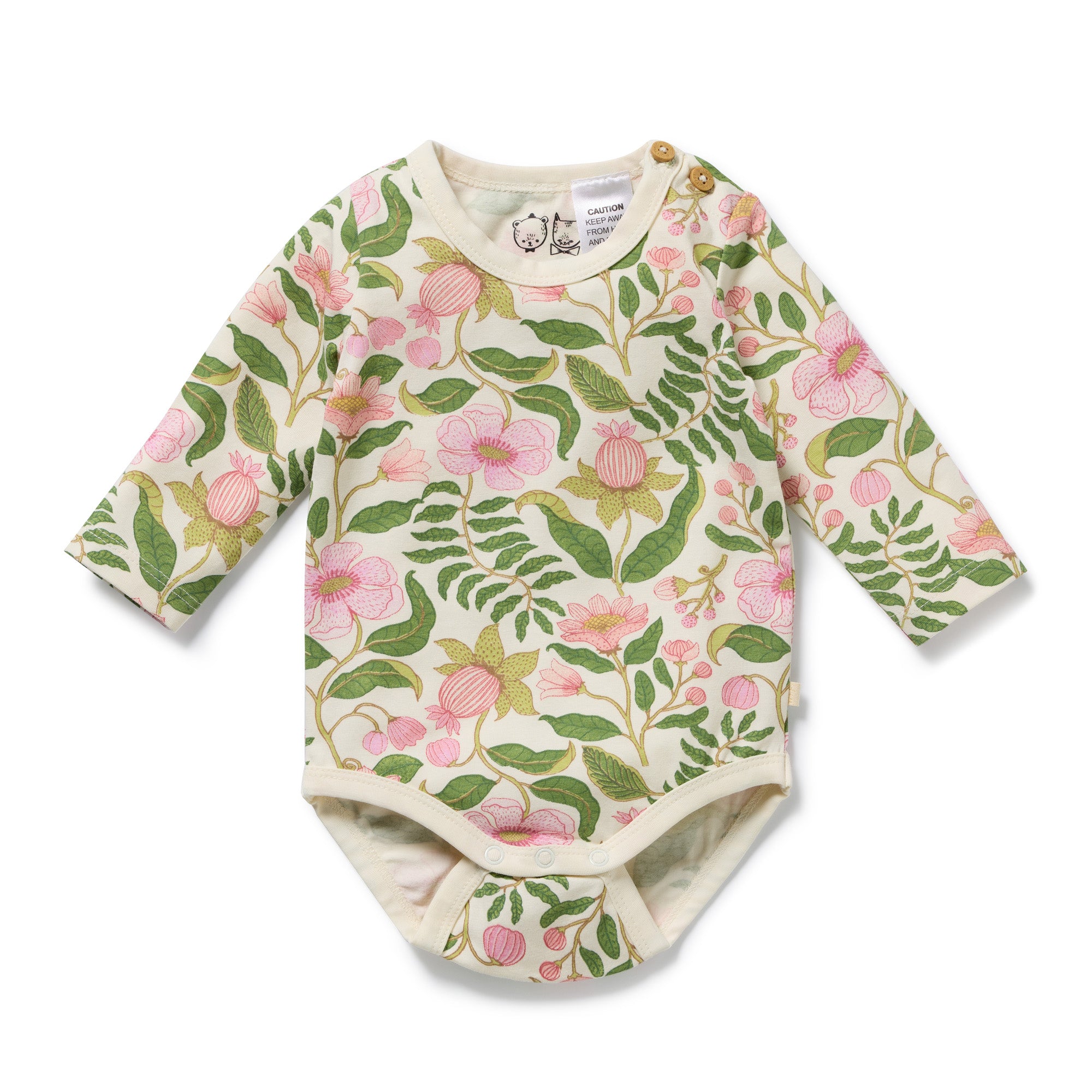 Wilson & Frenchy | Ma Fleur Organic Bodysuit