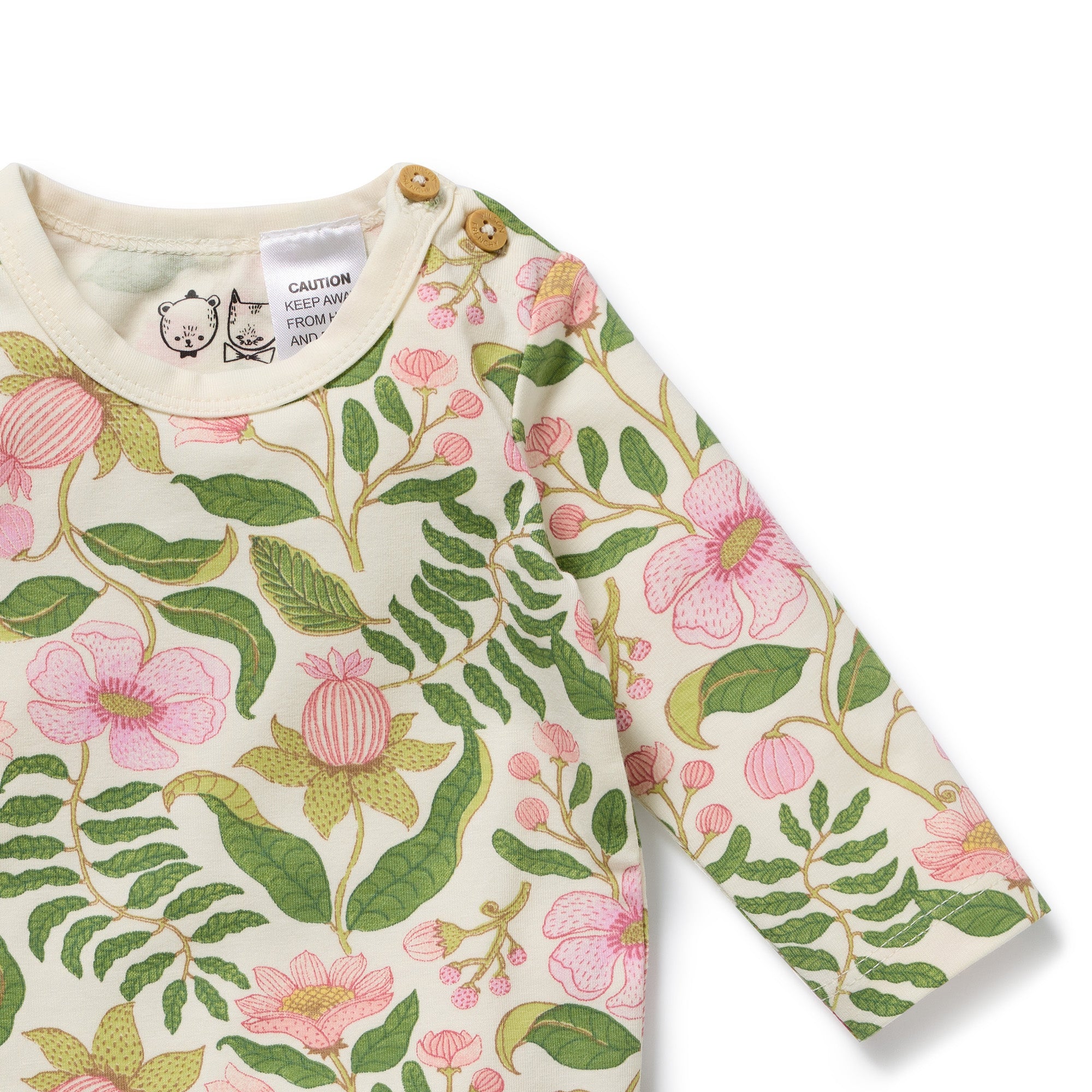 Wilson & Frenchy | Ma Fleur Organic Bodysuit