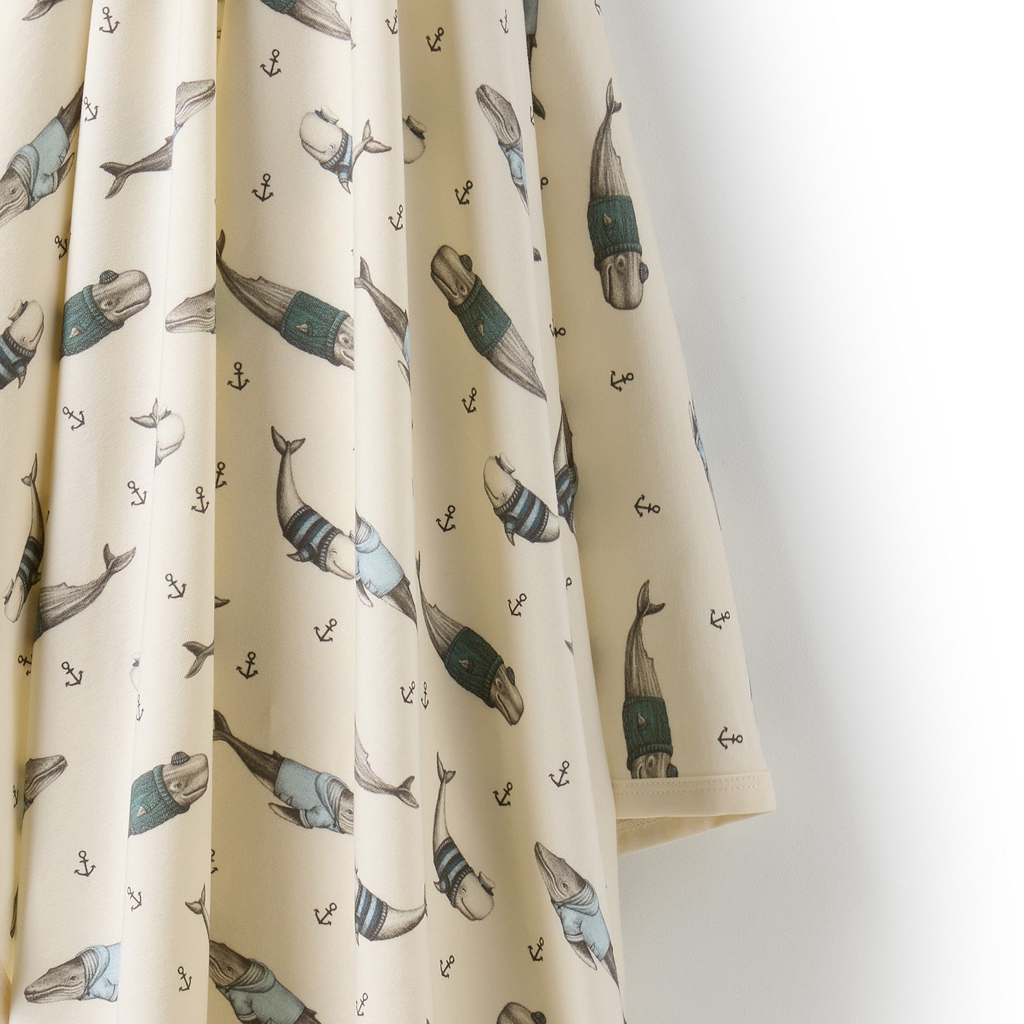 Wilson & Frenchy | Woolly Whales Organic Bunny Rug