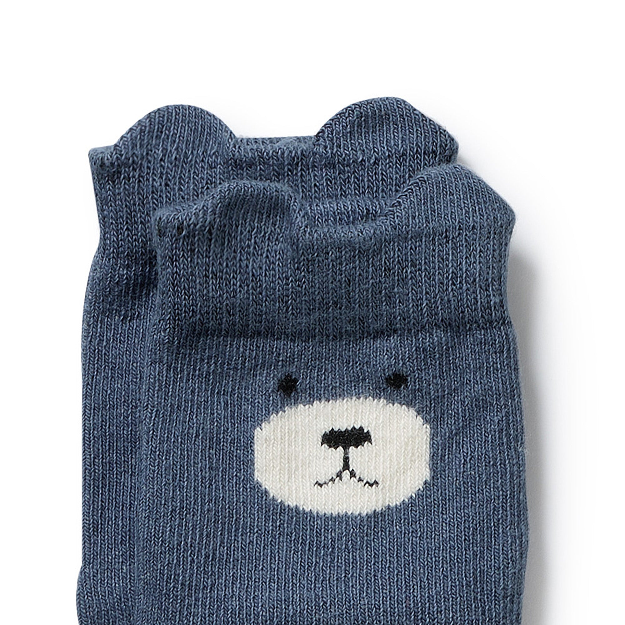 Wilson & Frenchy | Blue Organic 4 Pack Baby Socks