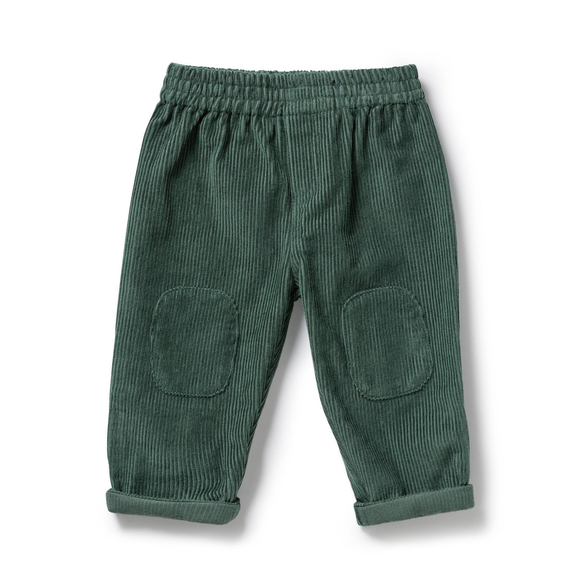 Wilson & Frenchy | Moss Green Organic Cord Pant