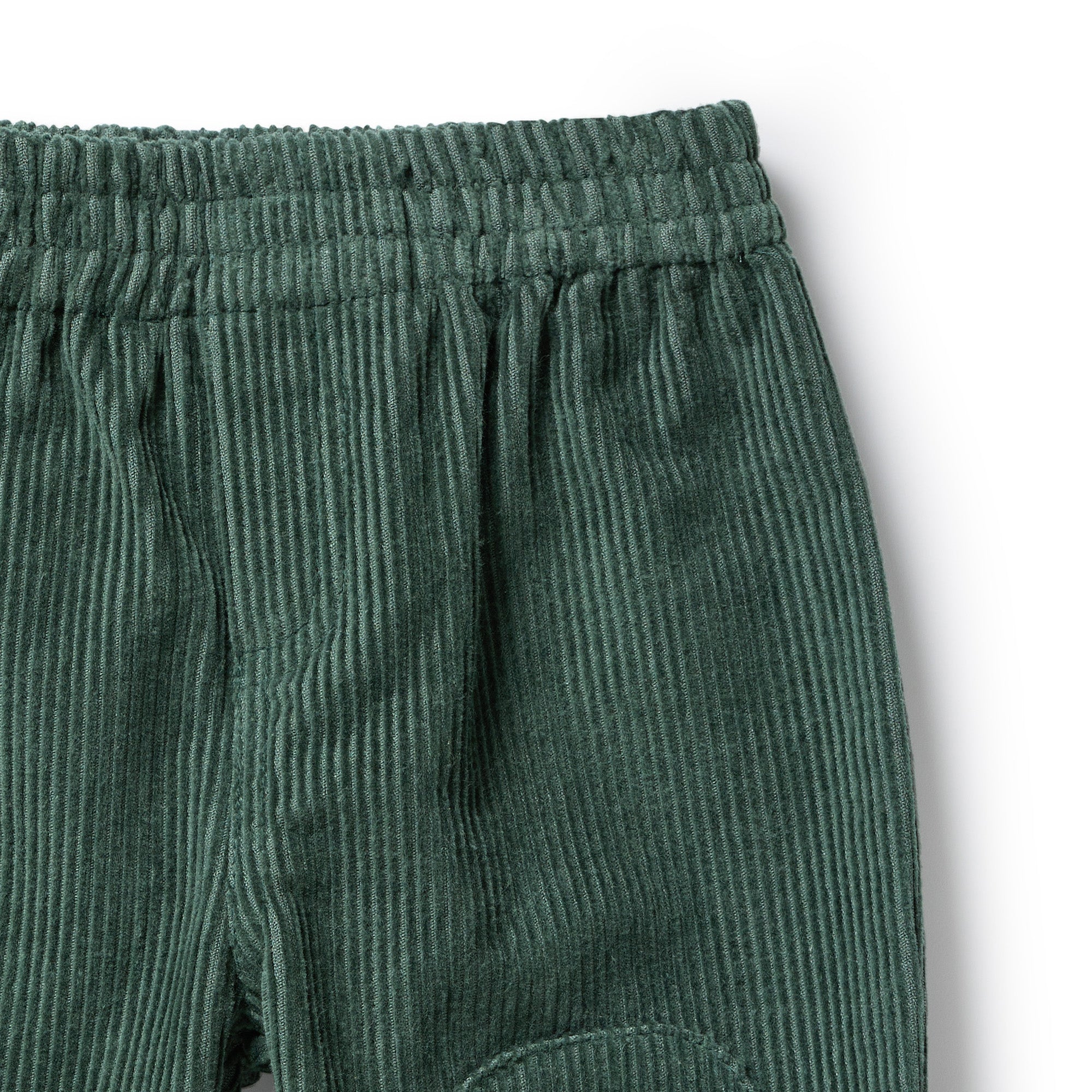 Wilson & Frenchy | Moss Green Organic Cord Pant