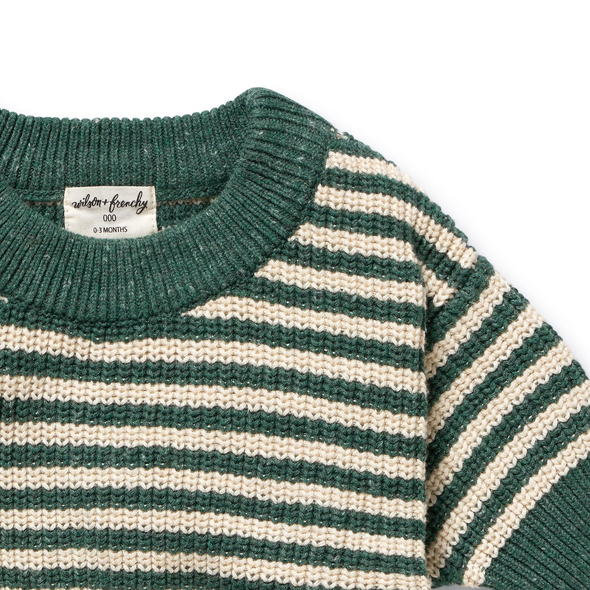 Wilson & Frenchy | Clover Organic Knitted Stripe Jumper