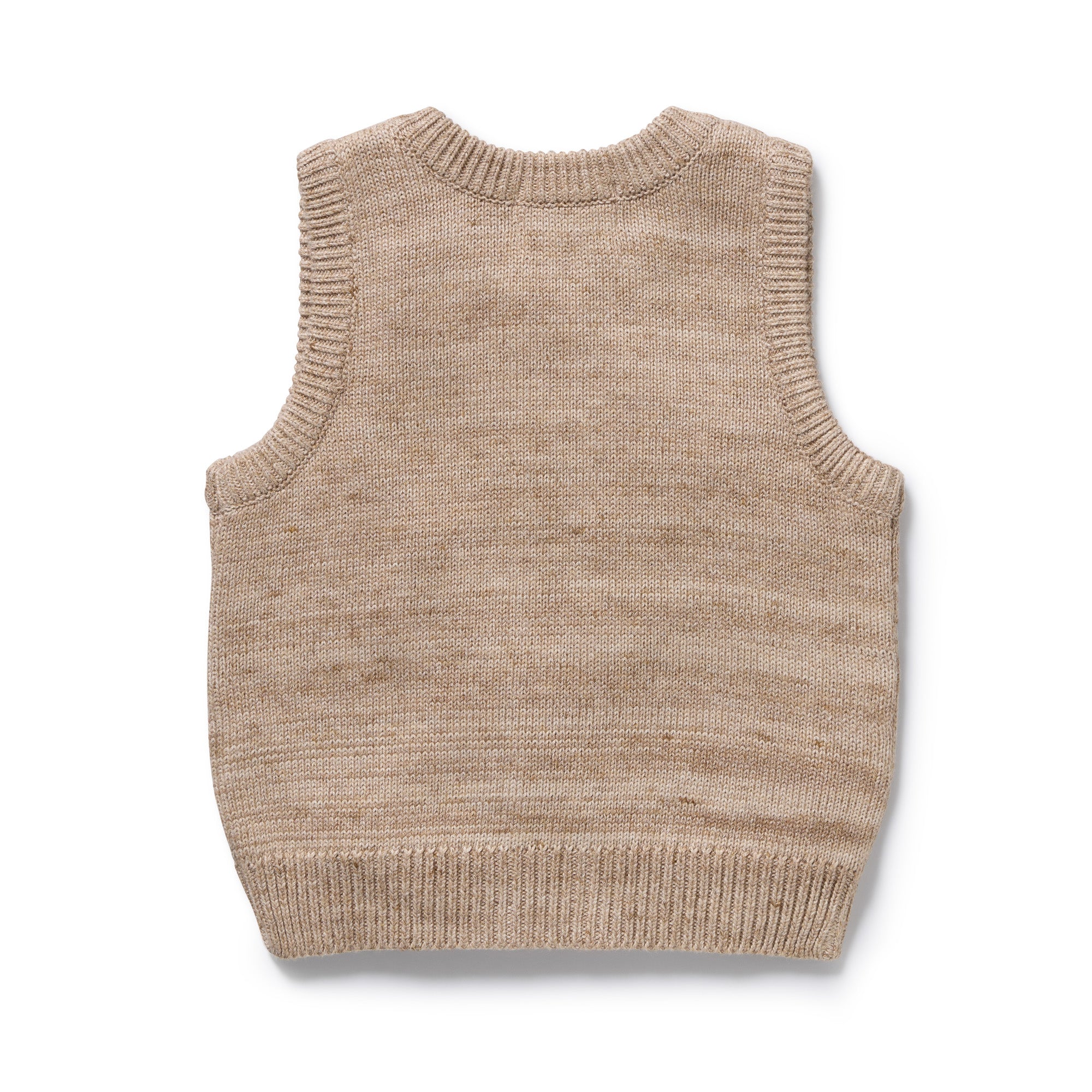 Wilson & Frenchy | Sandstone Organic Knitted Vest